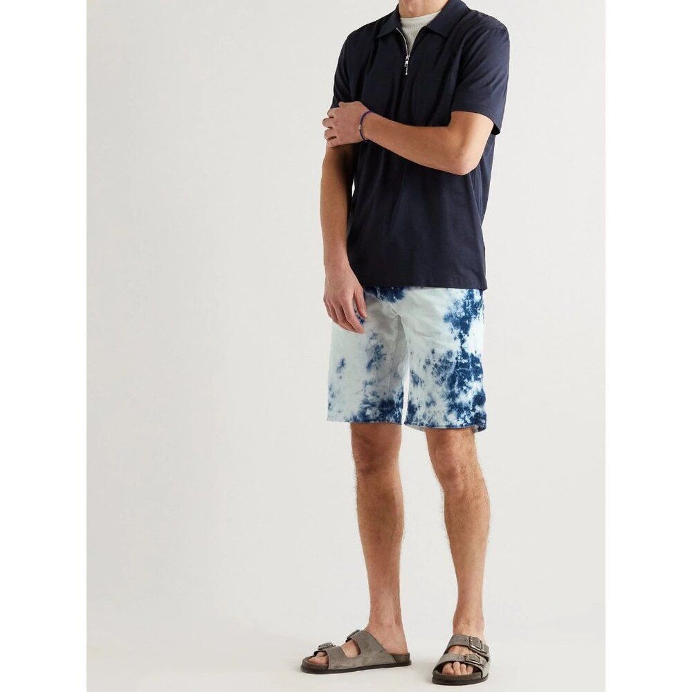 Massimo Alba Massimo Alba Slim-Fit Tie-Dyed Cotton-Corduroy Shorts Size M Size US 36 / EU 52 - 2 Thumbnail