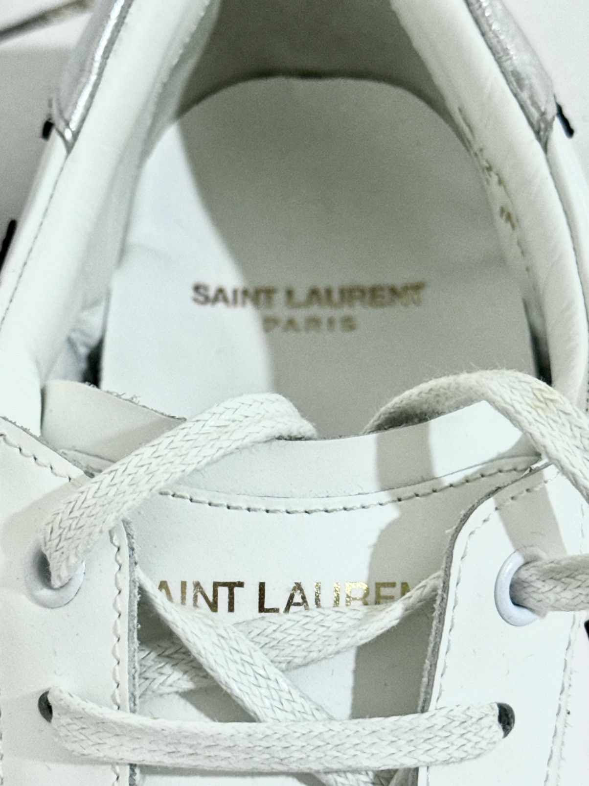 Saint Laurent Paris 43 Court Classic SL/06 "California" Low-Top Sneakers Size US 10 / EU 43 - 6 Thumbnail