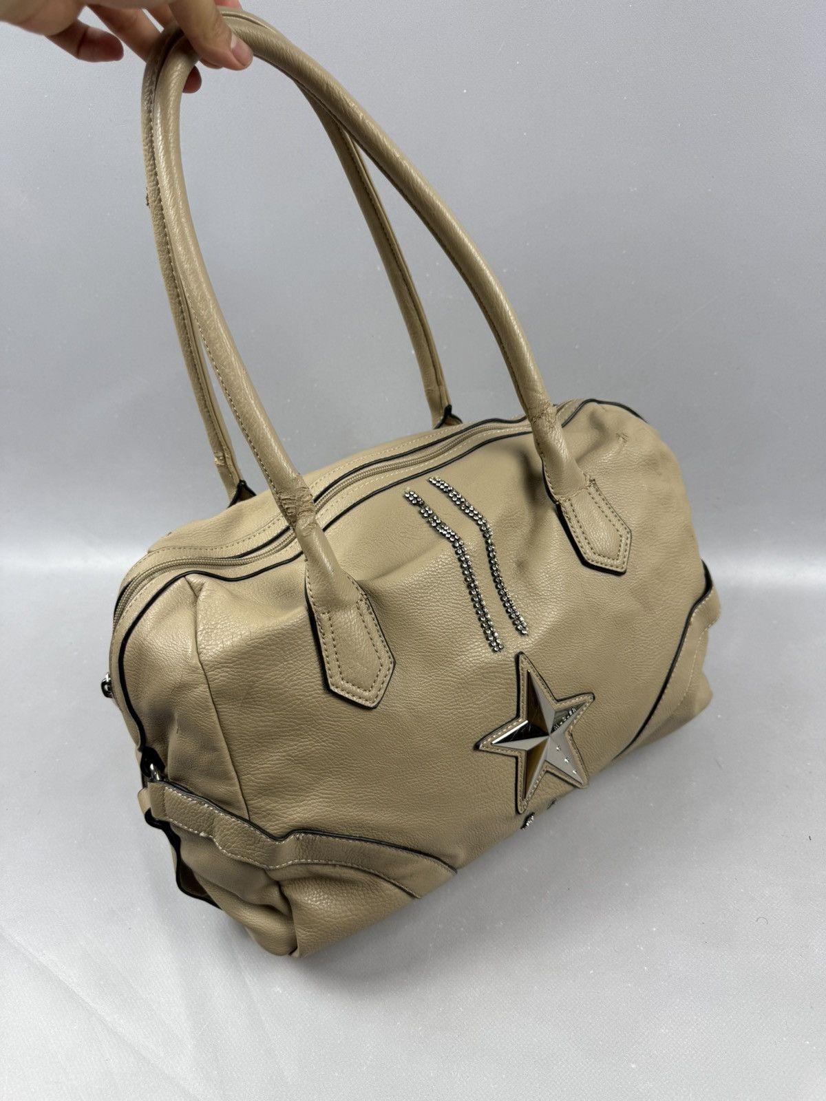 Mugler Mugler handbag vintage y2k beige leather model Size ONE SIZE - 4 Thumbnail
