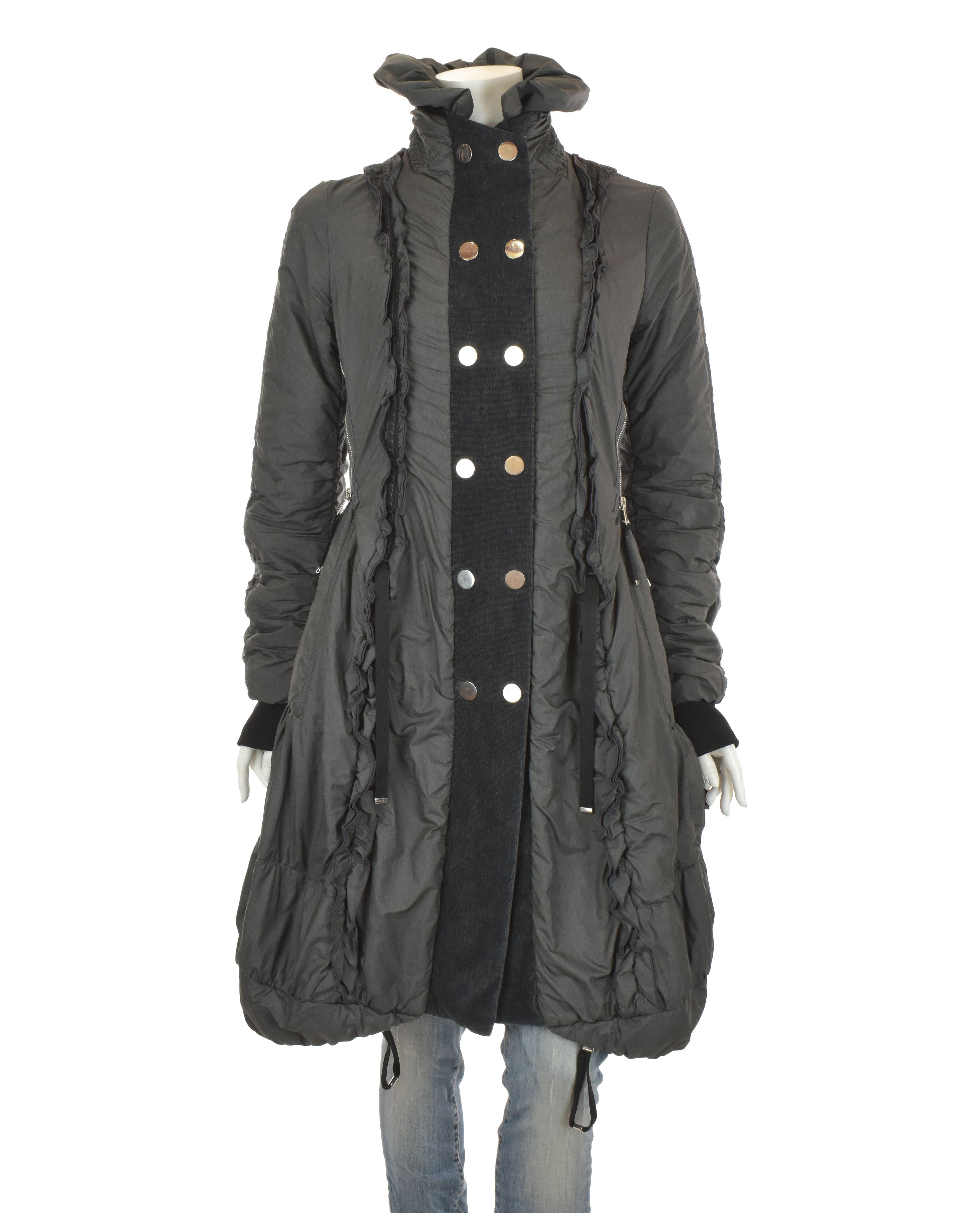 Other HIGH USE by Claire Campbell Ruffles Collared Jacket Balloon Size S / US 4 / IT 40 - 5 Thumbnail