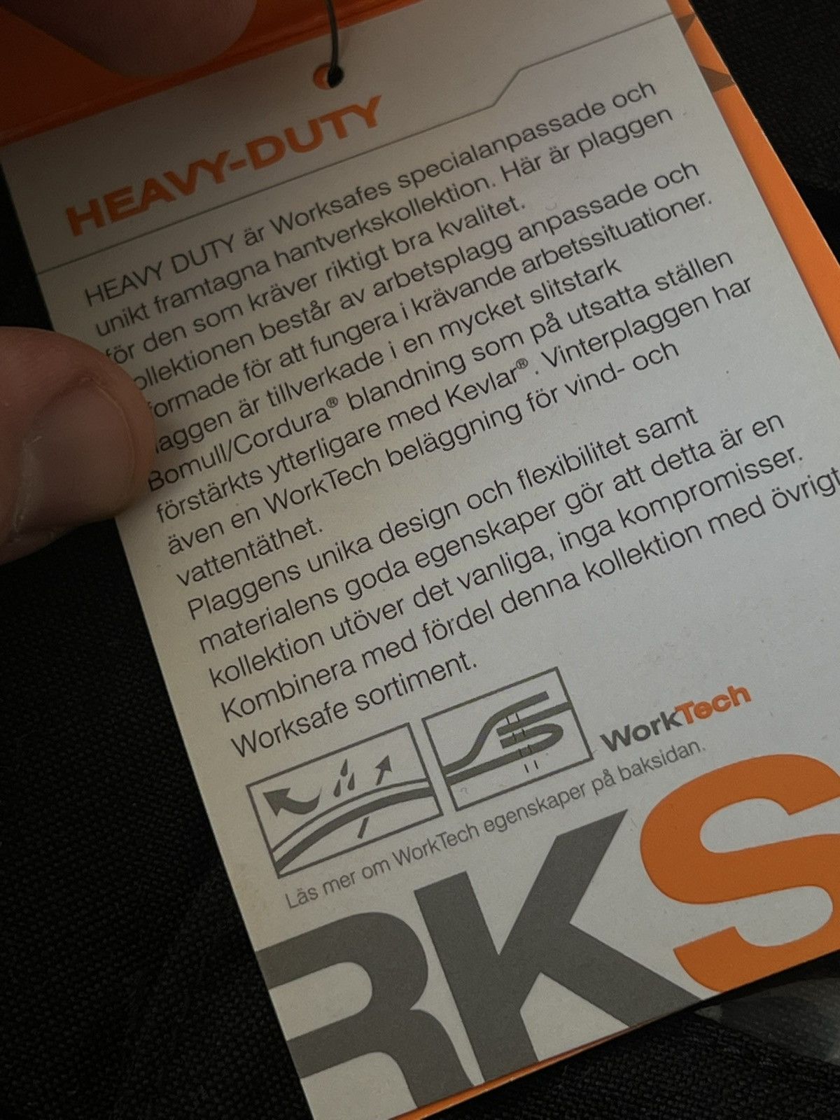 Other New With Tags WorkSafe Heavy Duty Waterproof Work Jacket Size US XL / EU 56 / 4 - 15 Thumbnail