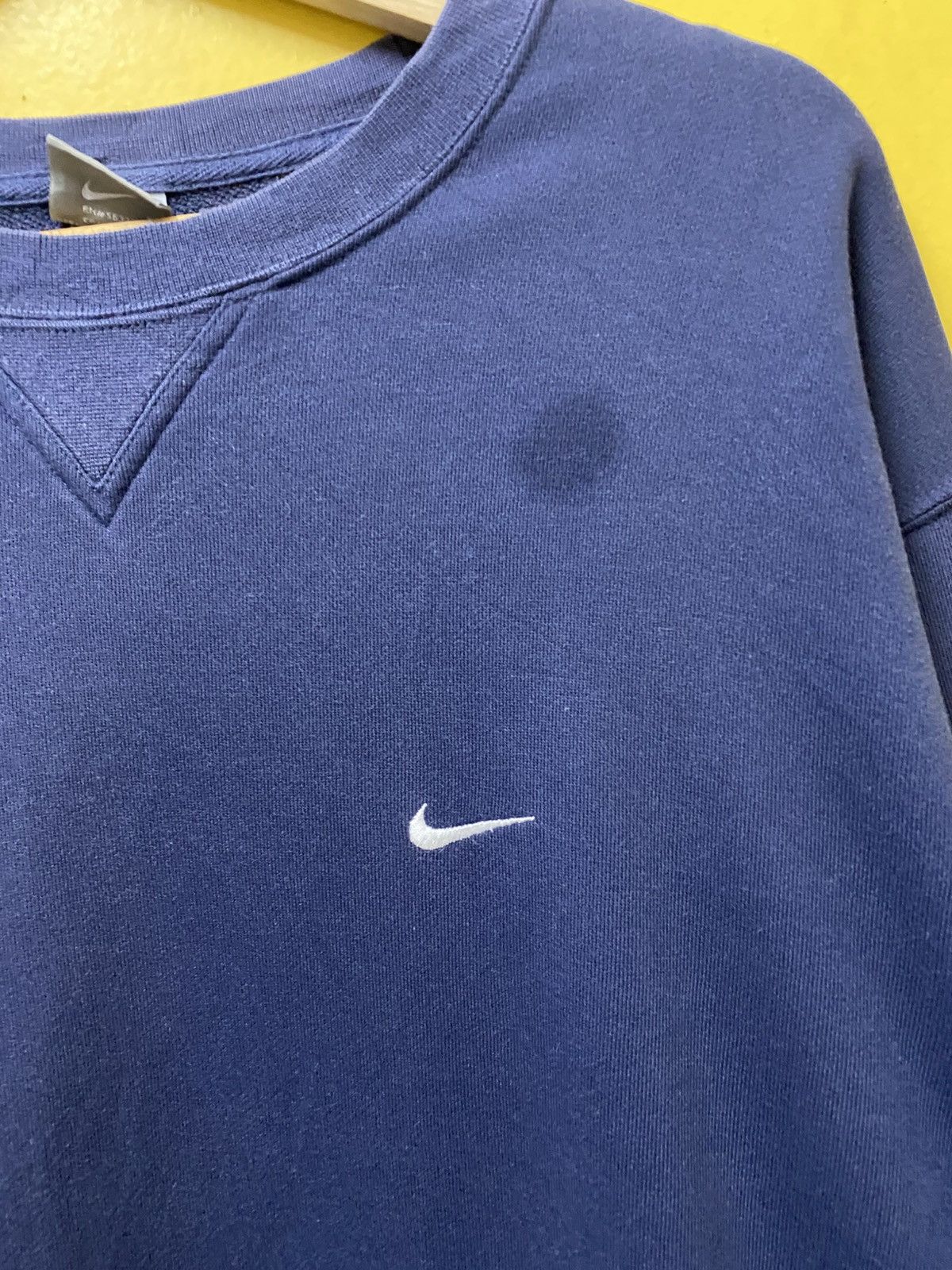 Nike Nike Sweatshirt Crewneck Small Logo Blue Black Size US L / EU 52-54 / 3 - 3 Thumbnail