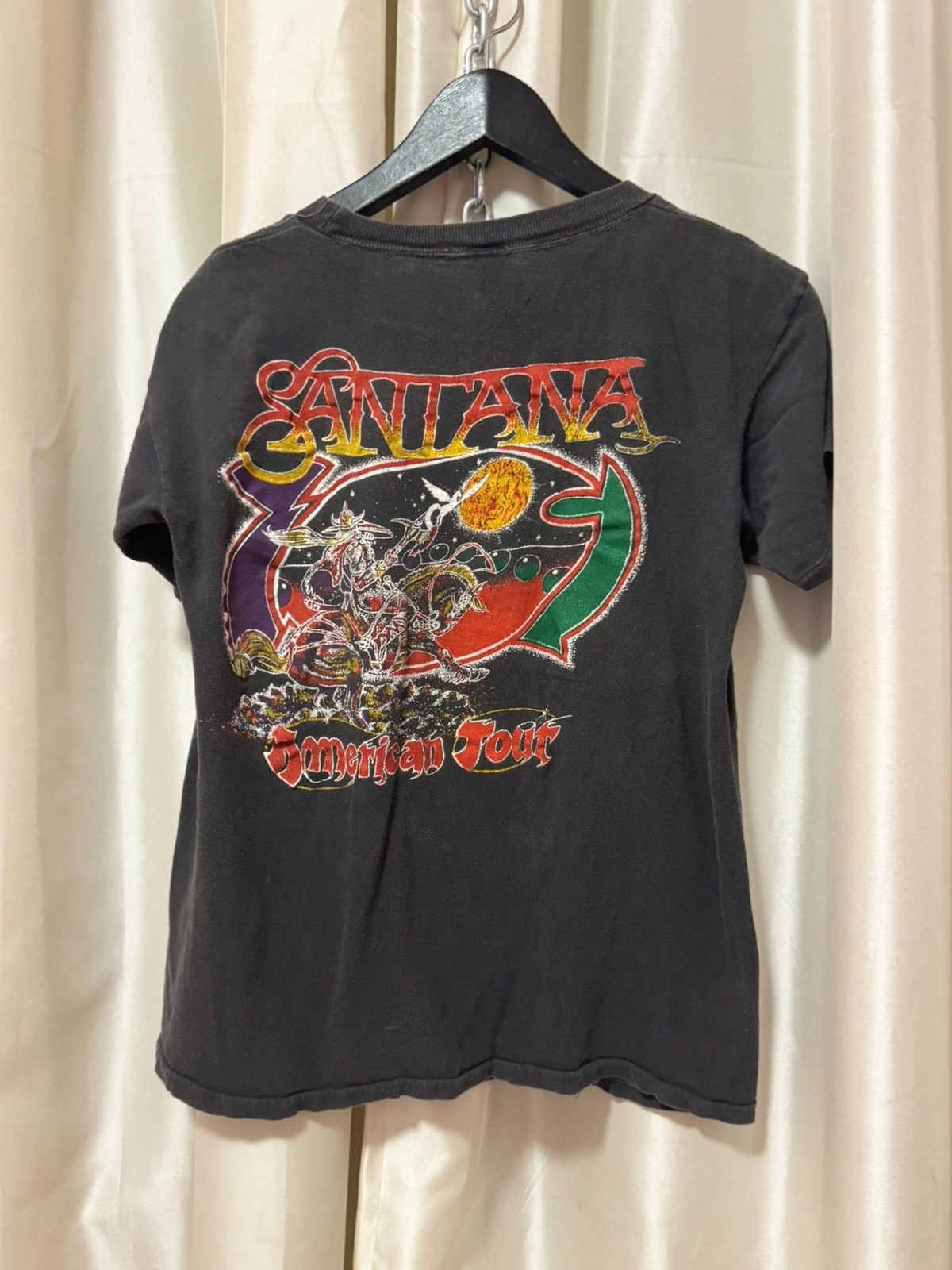 Vintage Vintage Santana Beyond Apperances 1985 Tshirt Size US XS / EU 42 / 0 - 4 Thumbnail
