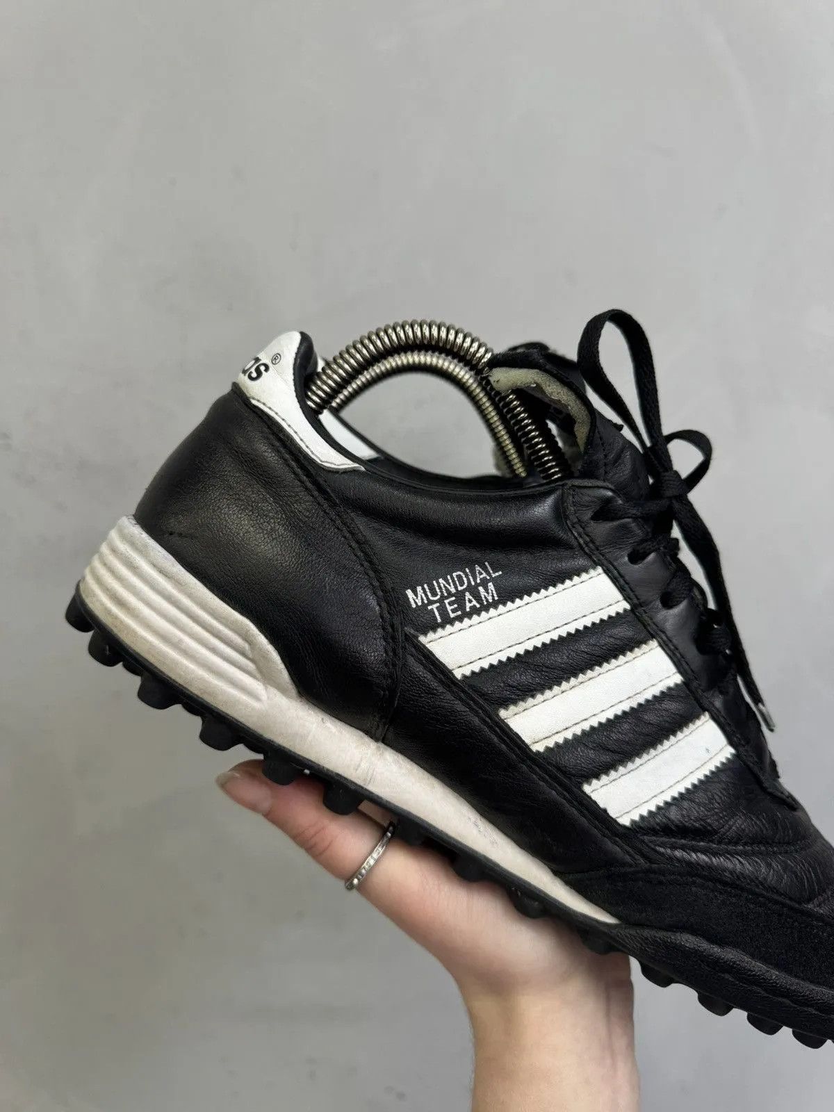 Vintage Vintage Adidas Mundial Soccer Shoes football centipedes Size US 10.5 / EU 43-44 - 4 Thumbnail
