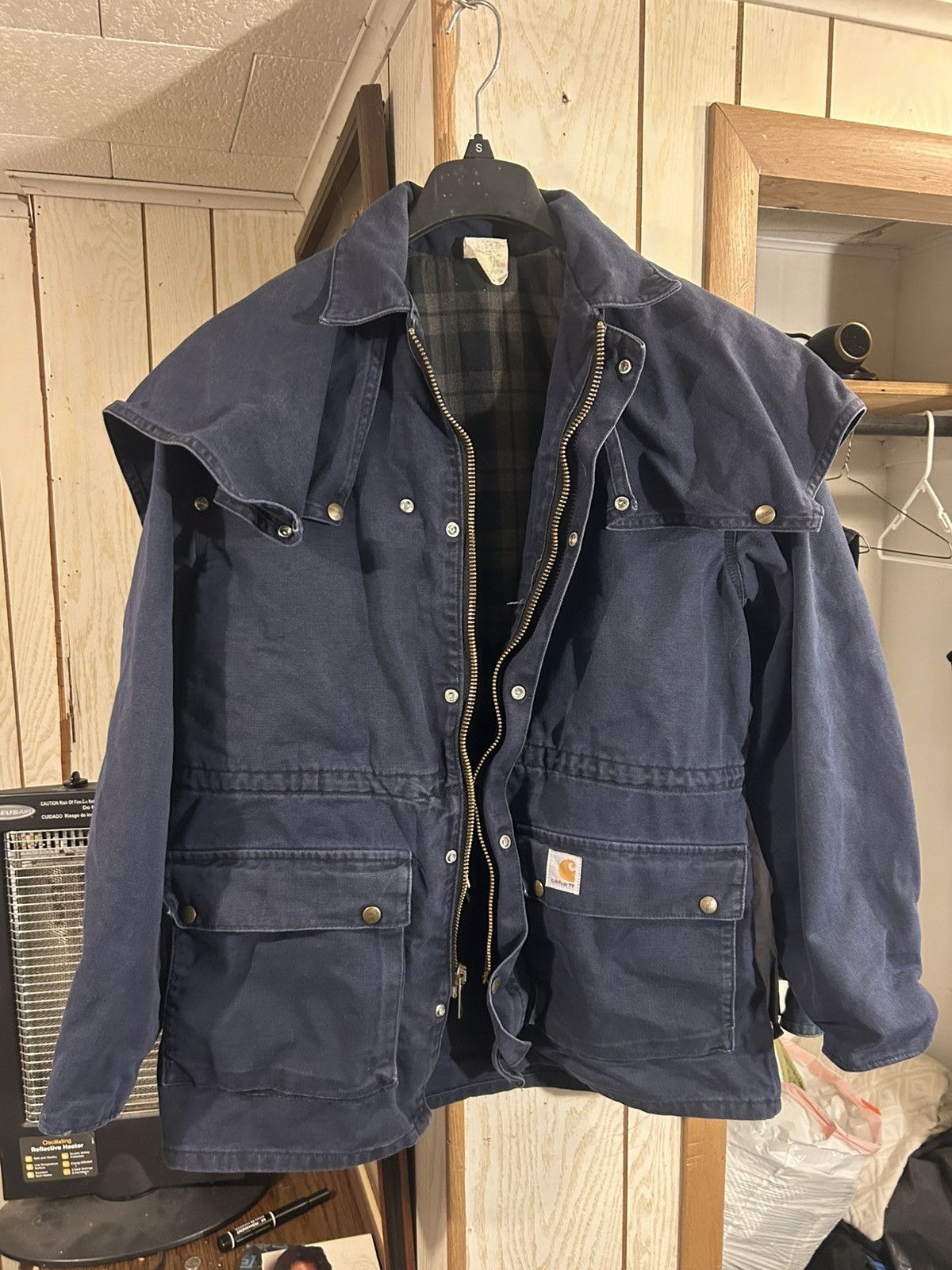 Carhartt × Vintage Blue Carhartt Duster Coat Size Medium Size US M / EU 48-50 / 2 - 1 Thumbnail