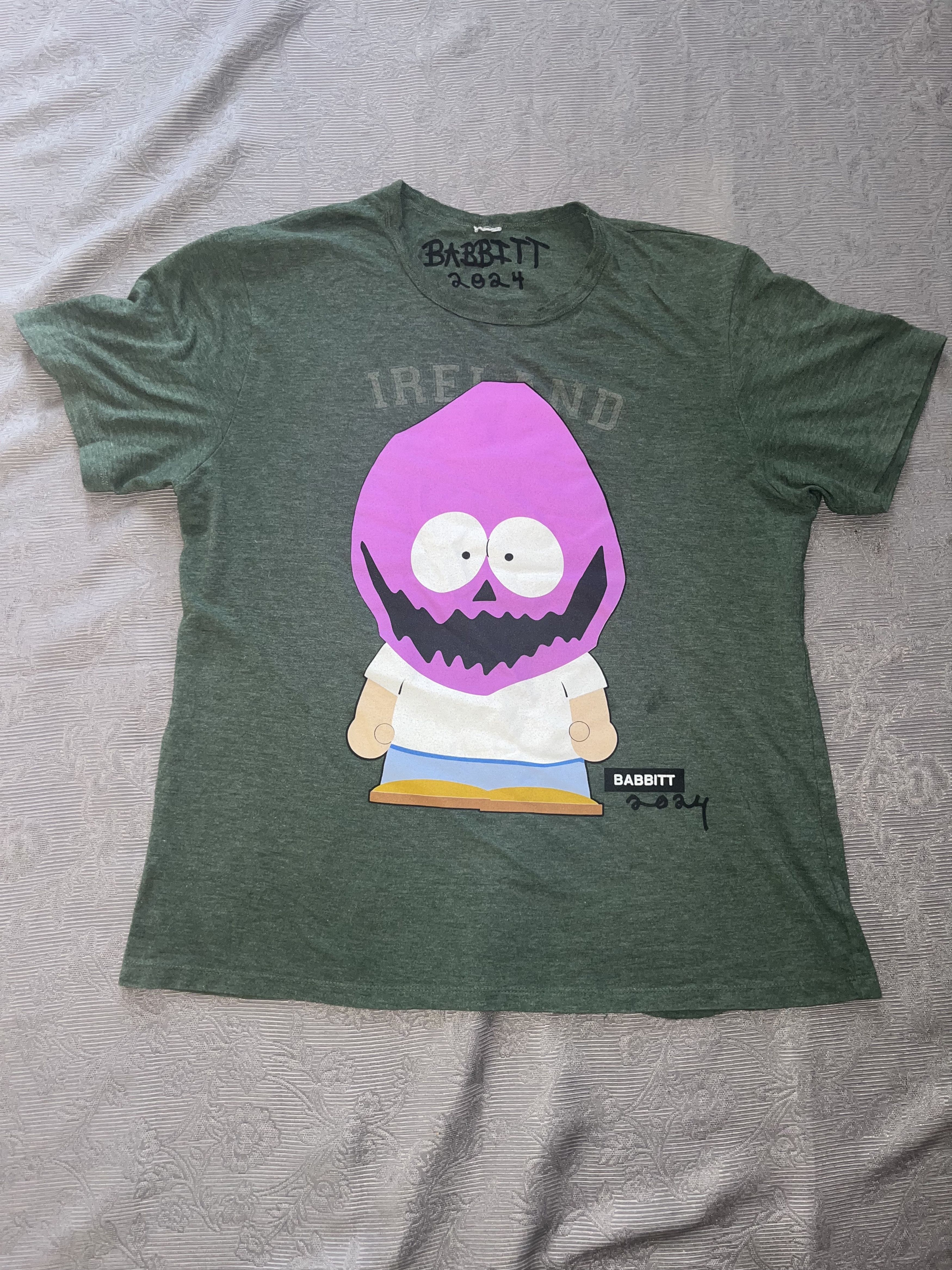 Asspizza Babbit 2024 Purple Halloween kenny Shirt Size US XL / EU 56 / 4 - 1 Thumbnail