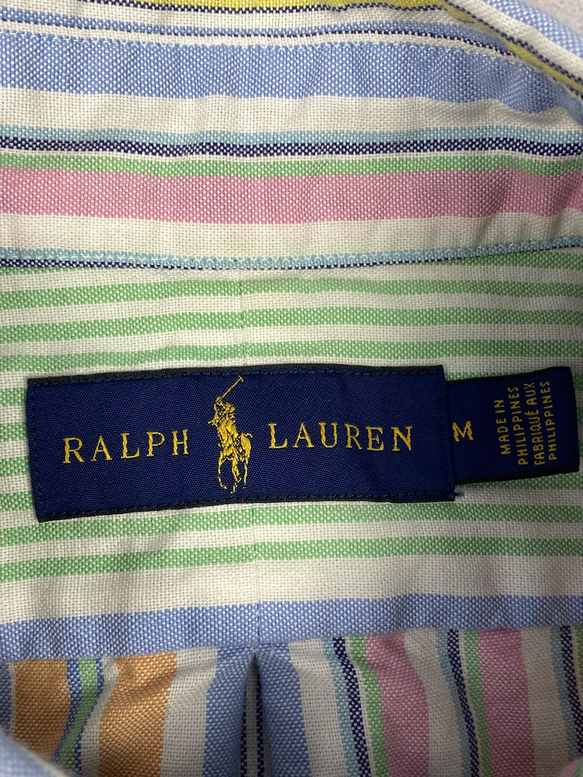 Polo Ralph Lauren Polo Ralph Lauren Striped Long Sleeve Button Up Shirt Size US M / EU 48-50 / 2 - 8 Thumbnail