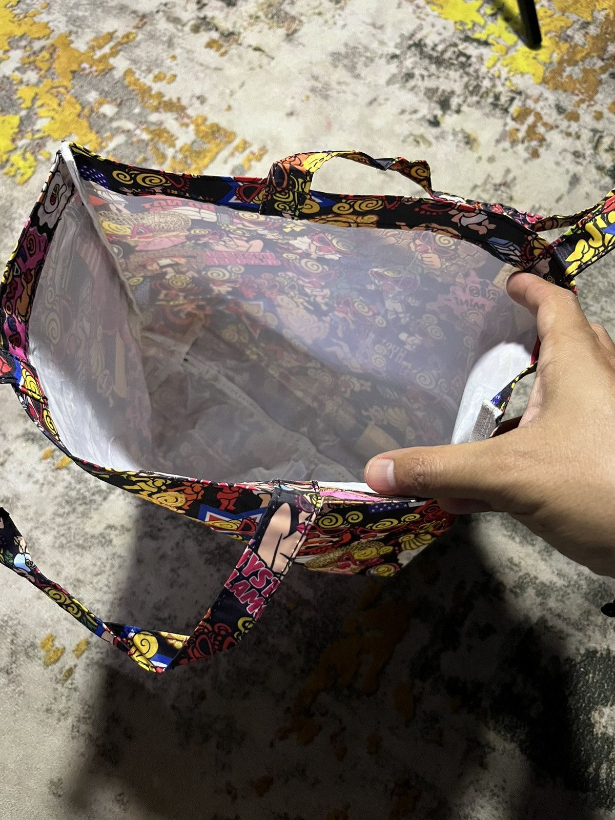Hysteric Glamour × Japanese Brand Hysteric Glamour Tote Bag Full Print Japan 🇯🇵 Size ONE SIZE - 10 Thumbnail