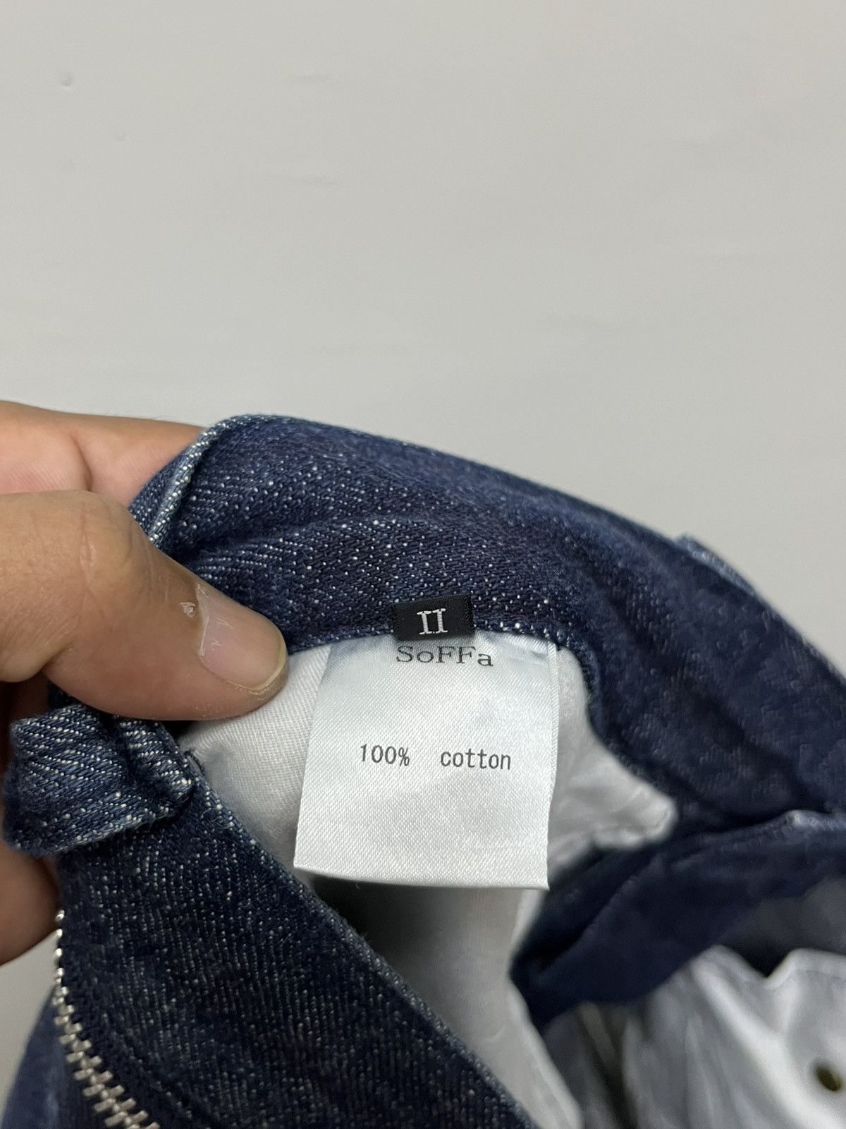 Japanese Brand Quaint Effect Soffa by Natural and Rythme Japan Denim Pants Size US 31 - 11 Thumbnail