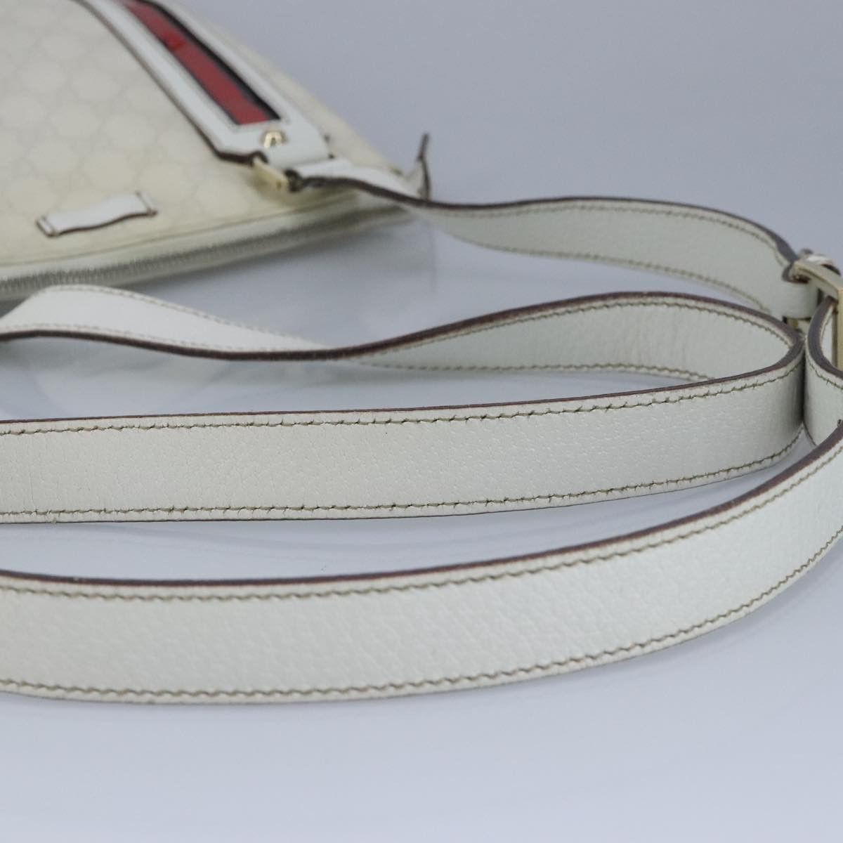 Gucci GUCCI GG Supreme Sherry Line Shoulder Bag Pvc Pink White Red Size ONE SIZE - 7 Thumbnail