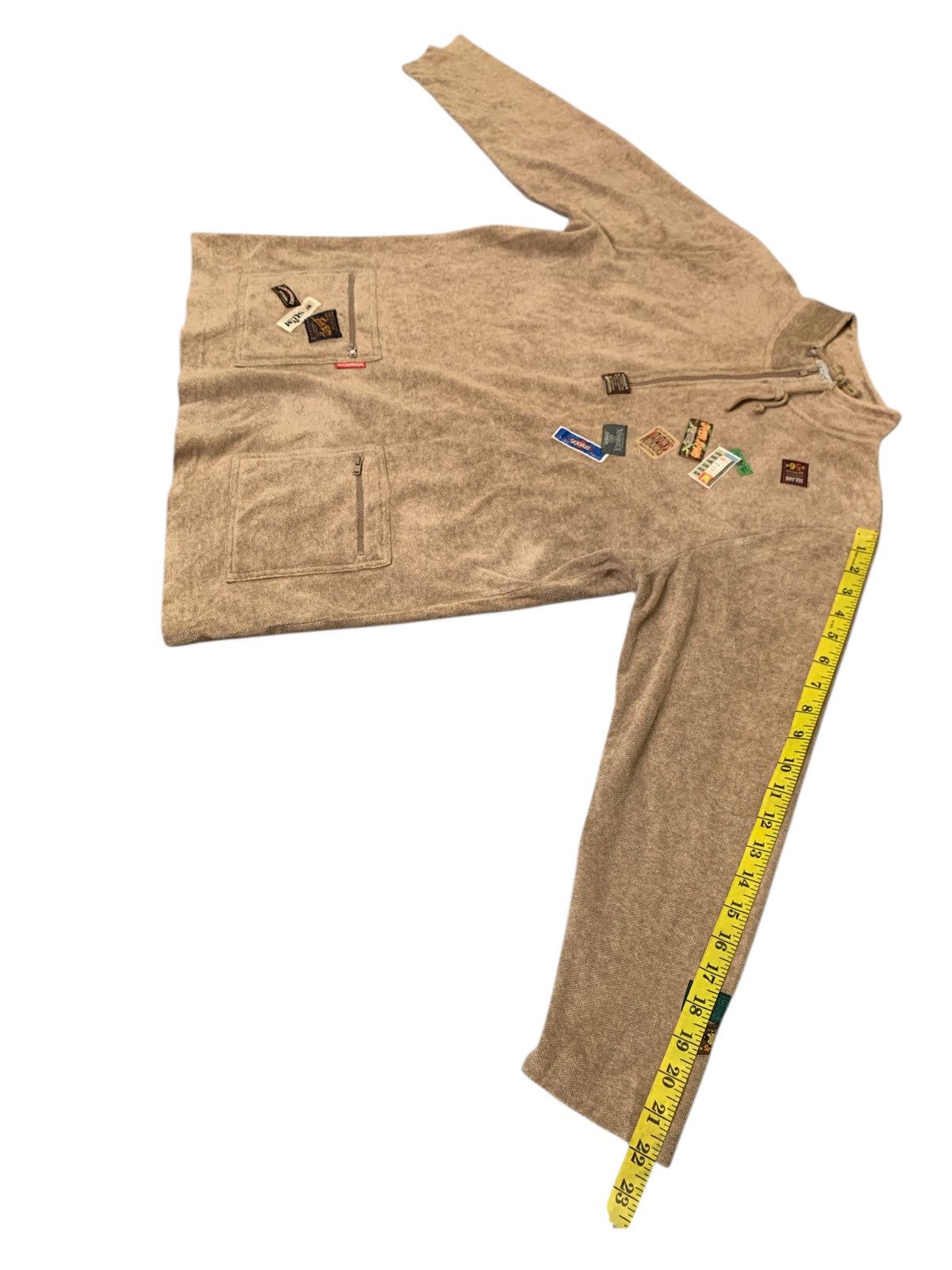 Japanese Brand Rare Design Kazamidori By Naicai Half Zipper Sweatshirts Size M / US 6-8 / IT 42-44 - 15 Thumbnail