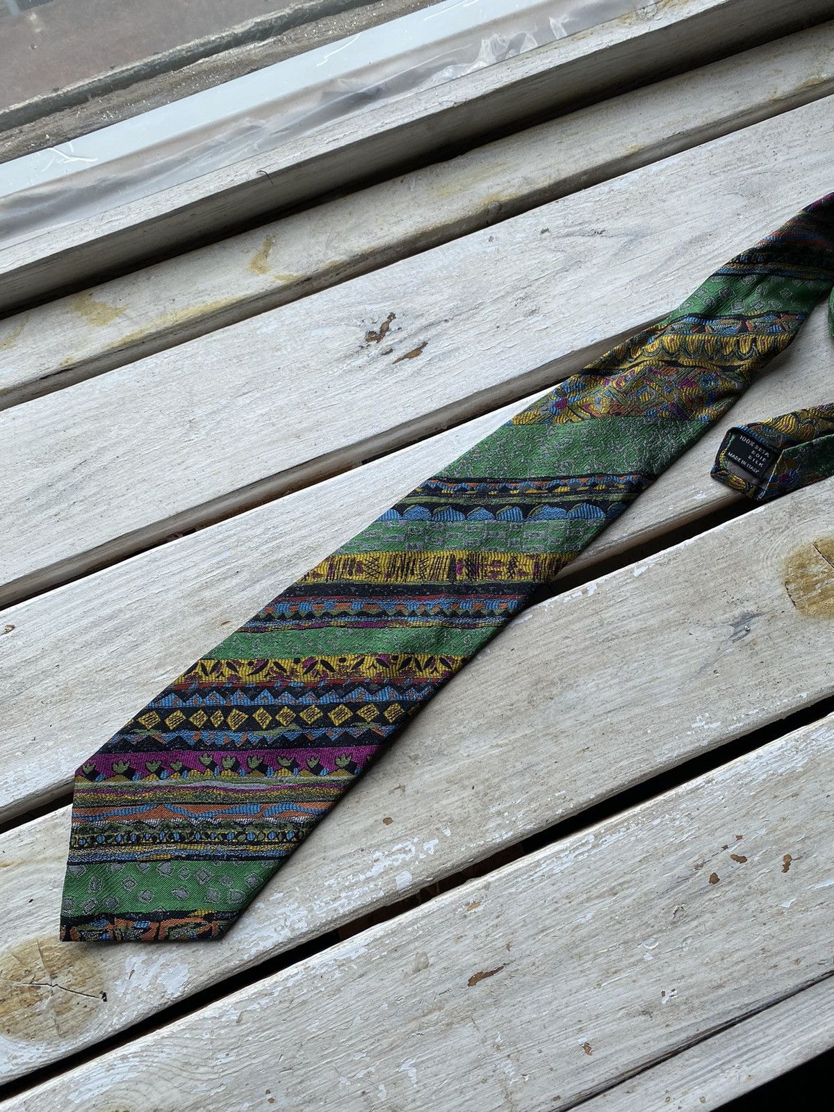 Missoni 🚨VERY RARE MISSONI SILK TIE VINTAGE Size ONE SIZE - 6 Thumbnail