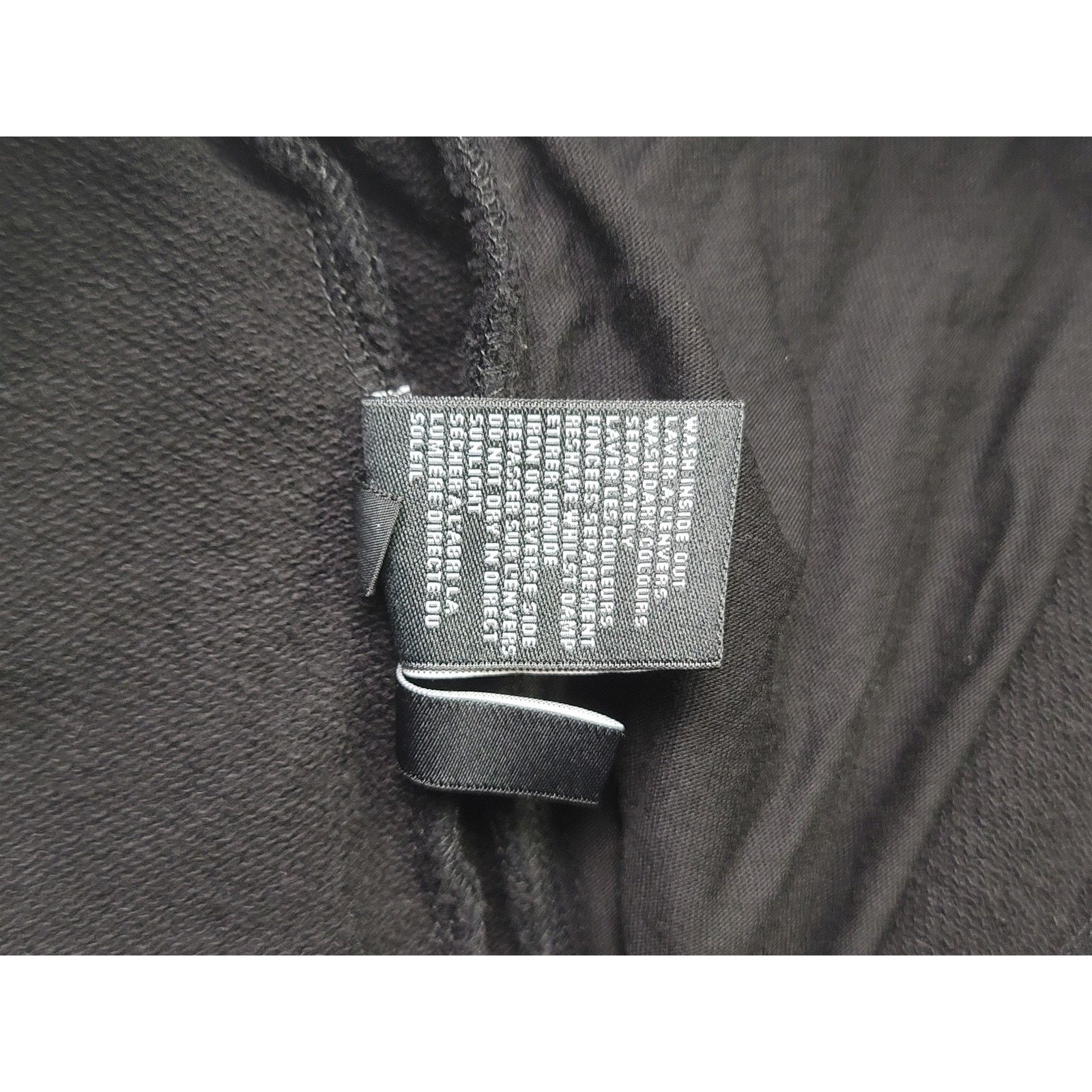 The Unbranded Brand Women Black Medium Fleece Shorts I Just Can't Stop Finessin Size 28" / US 6 / IT 42 - 12 Thumbnail