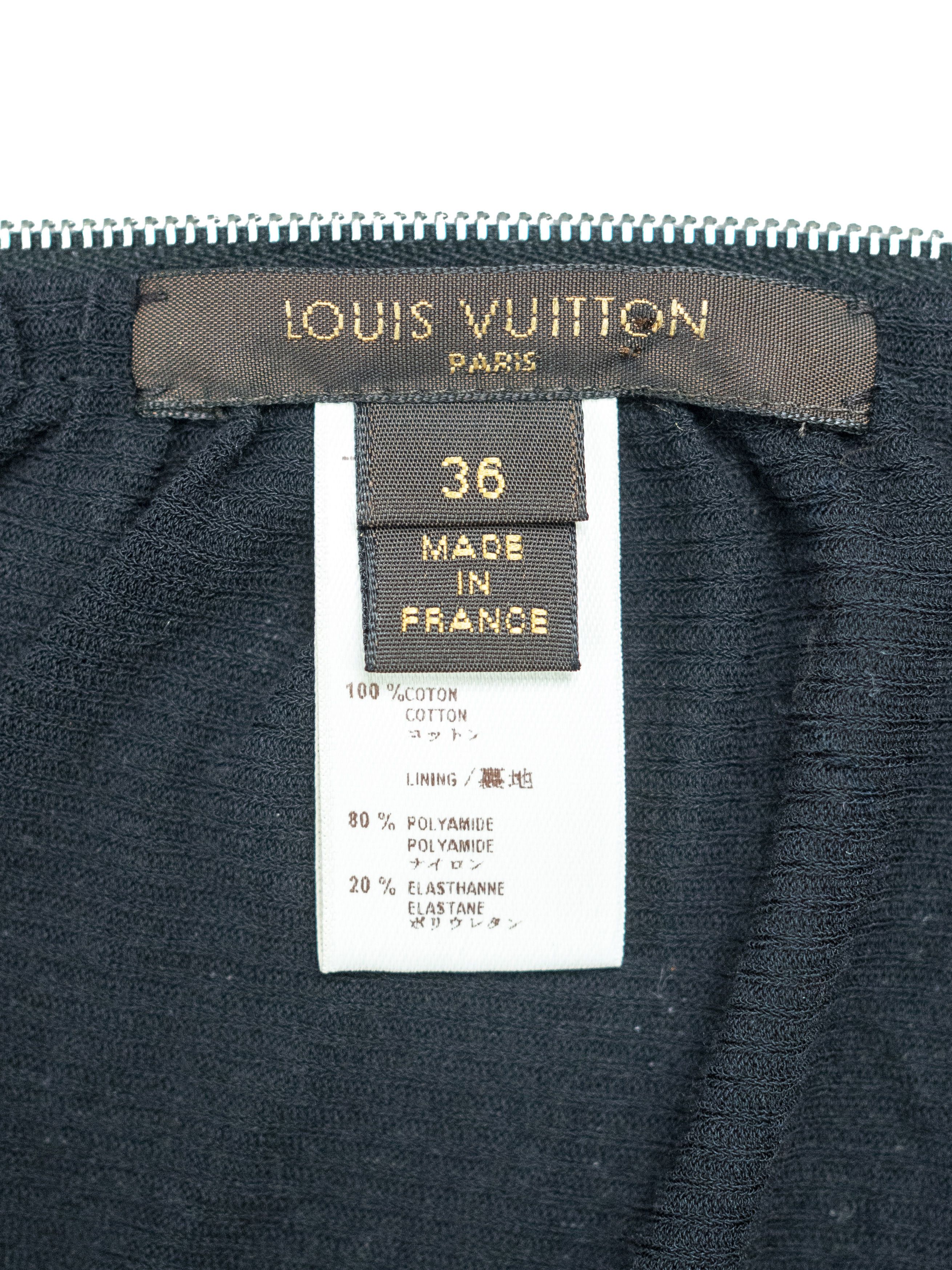 Louis Vuitton Louis Vuitton Open Shoulder And Back Top With Zipper Back Size XS / US 0-2 / IT 36-38 - 9 Thumbnail