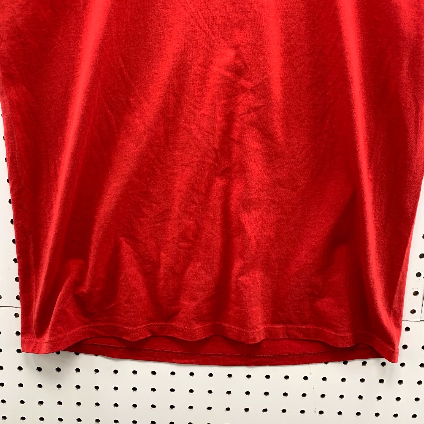 Jerzees VINTAGE Jerzees Shirt Mens L Red 90s Made in USA 50/50 Cotton Blend Crew Neck Short Sleeve T-Shirt Size US L / EU 52-54 / 3 - 3 Thumbnail