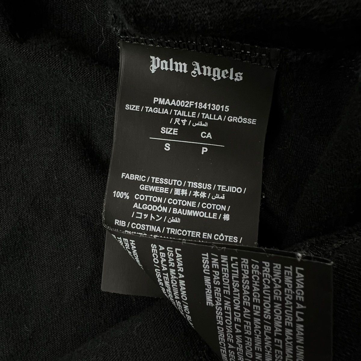 Palm Angels Palm Angels Multi Logo T Shirt Size US S / EU 44-46 / 1 - 5 Thumbnail