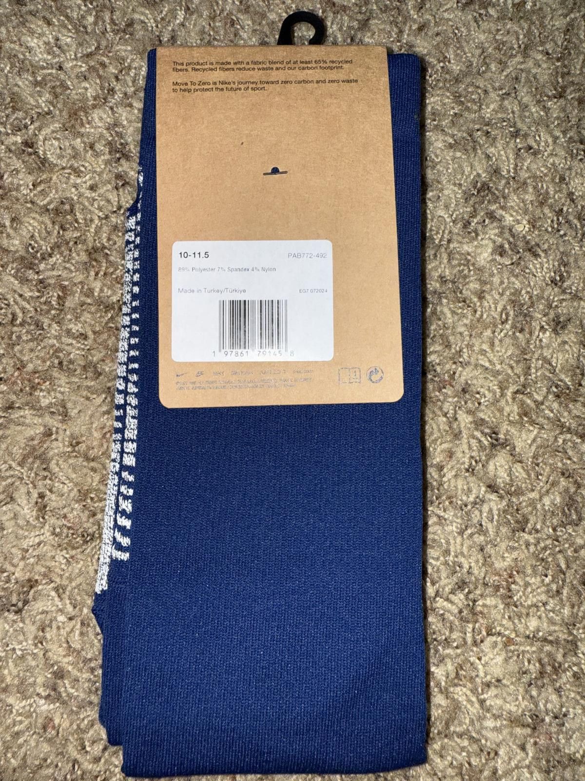 Nike Nike Men’s Inter Milan 2025-2026 Away Vapor Strike Knee-High Socks Sample Size ONE SIZE - 4 Thumbnail