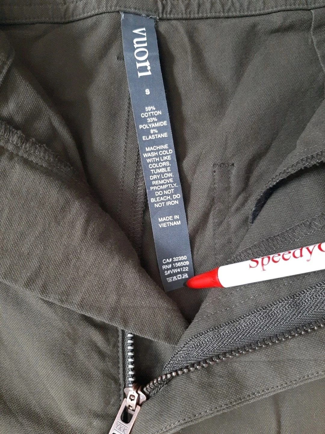 Vuori Vuori Getaway Carpenter Pants Small High Rise Wide Leg Fit Size 28" / US 6 / IT 42 - 3 Thumbnail