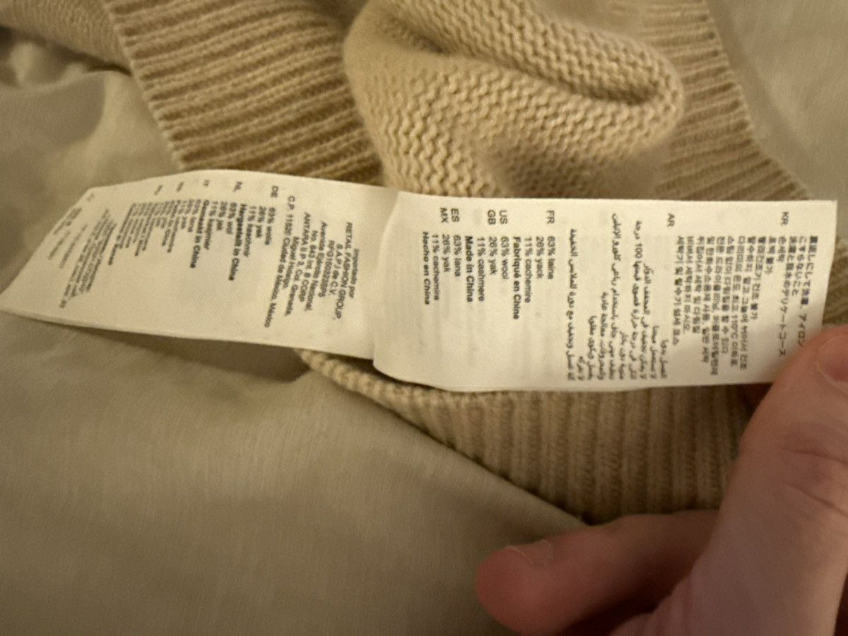 Sandro Sandro Turtleneck (wool/yak/cashmere blend) Size US S / EU 44-46 / 1 - 9 Thumbnail