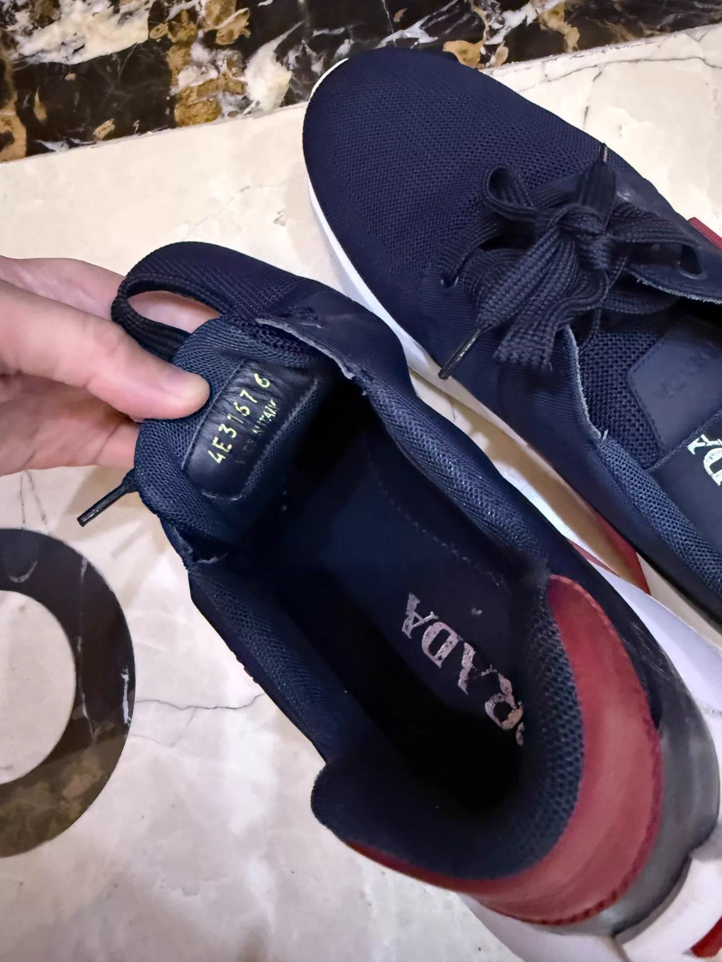 Prada Prada Men's Sneaker US 6 (EU 40) Authentic Size US 7 / EU 40 - 5 Thumbnail