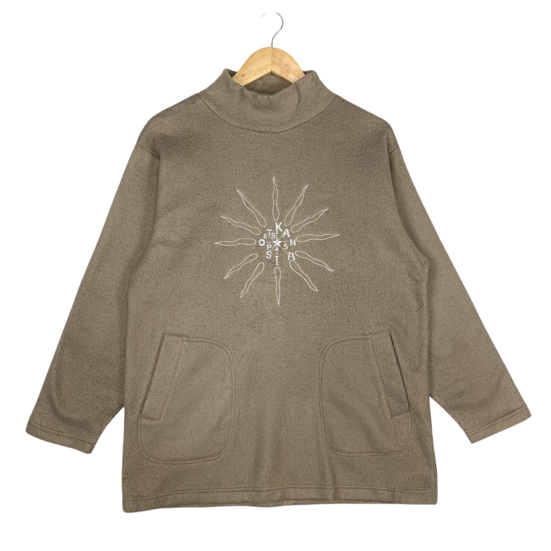 Kansai Yamamoto 💥90s KANSAI SPORT FLEECE PULLOVER SWEATER Size US L / EU 52-54 / 3 - 2 Thumbnail