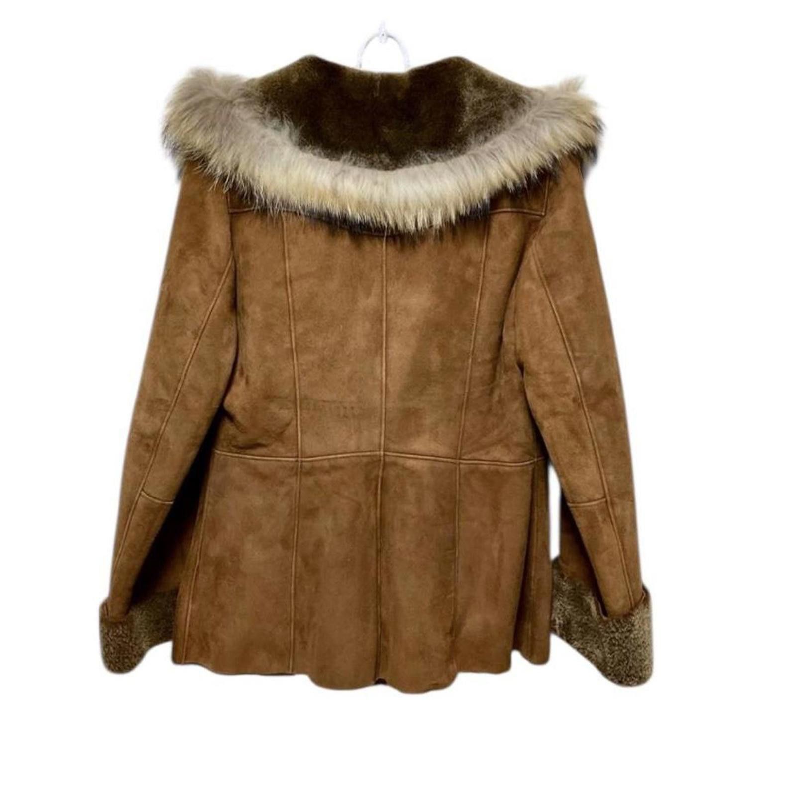 Other Real leather and fur whimsy goth penny lane vintage jacket Size S / US 4 / IT 40 - 2 Thumbnail