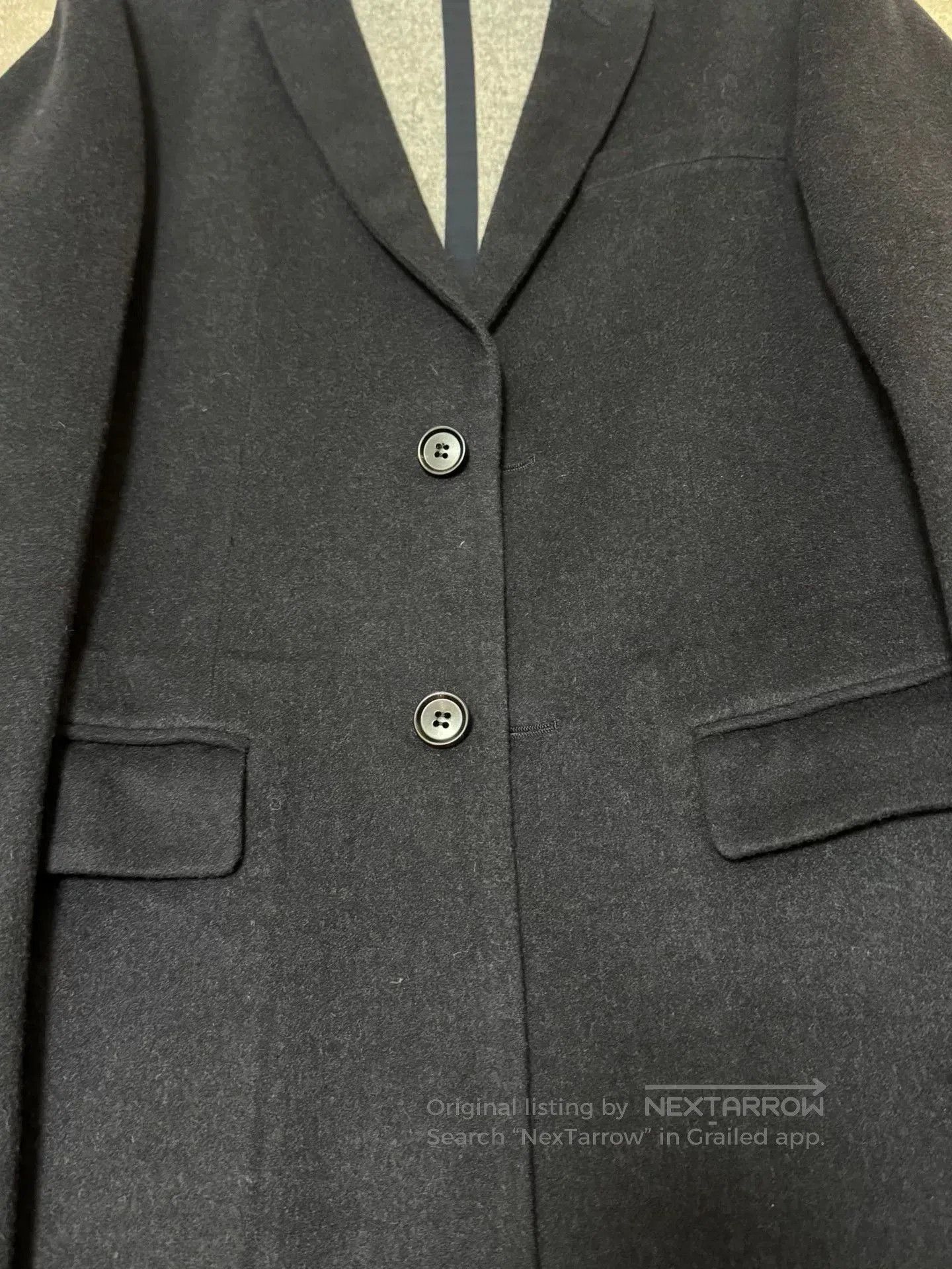 Dior Diorhomme Cashmere Wool Blend Coat. Size US M / EU 48-50 / 2 - 2 Thumbnail