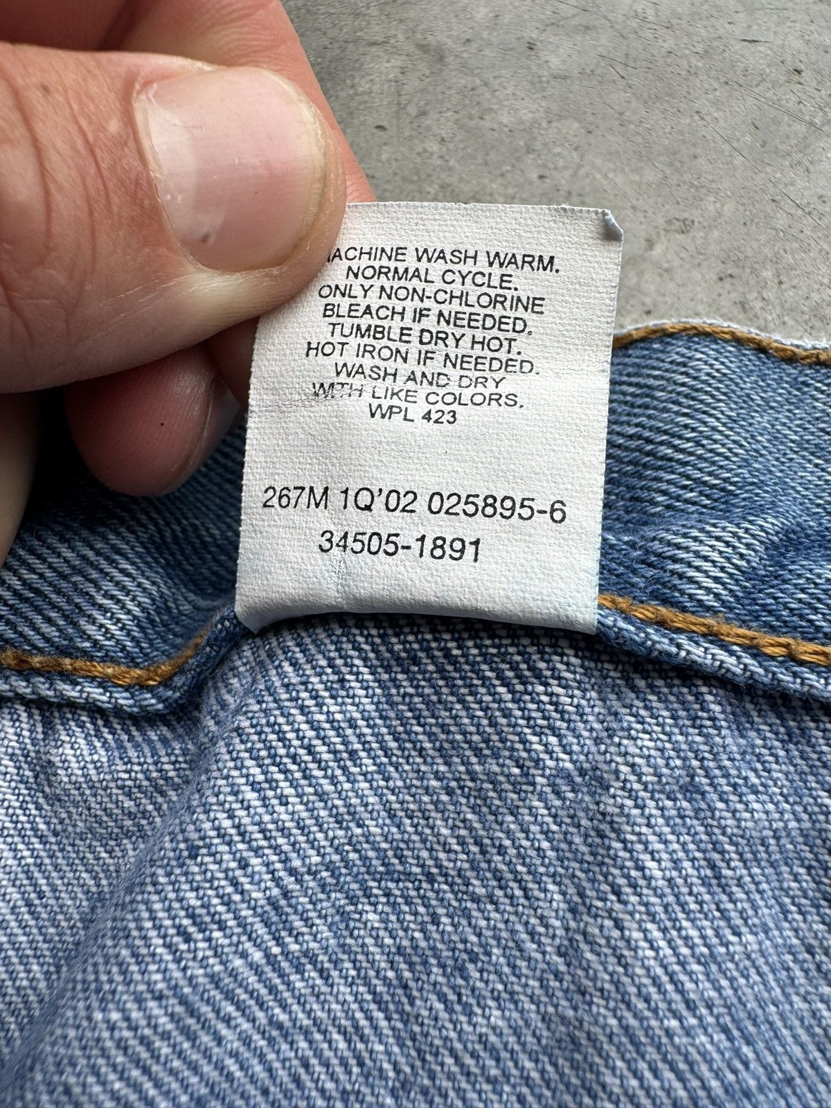 Levi's Vintage 90’s/00’s Levi’s 505 Baggy Denim Skater Jorts Size US 36 / EU 52 - 6 Thumbnail