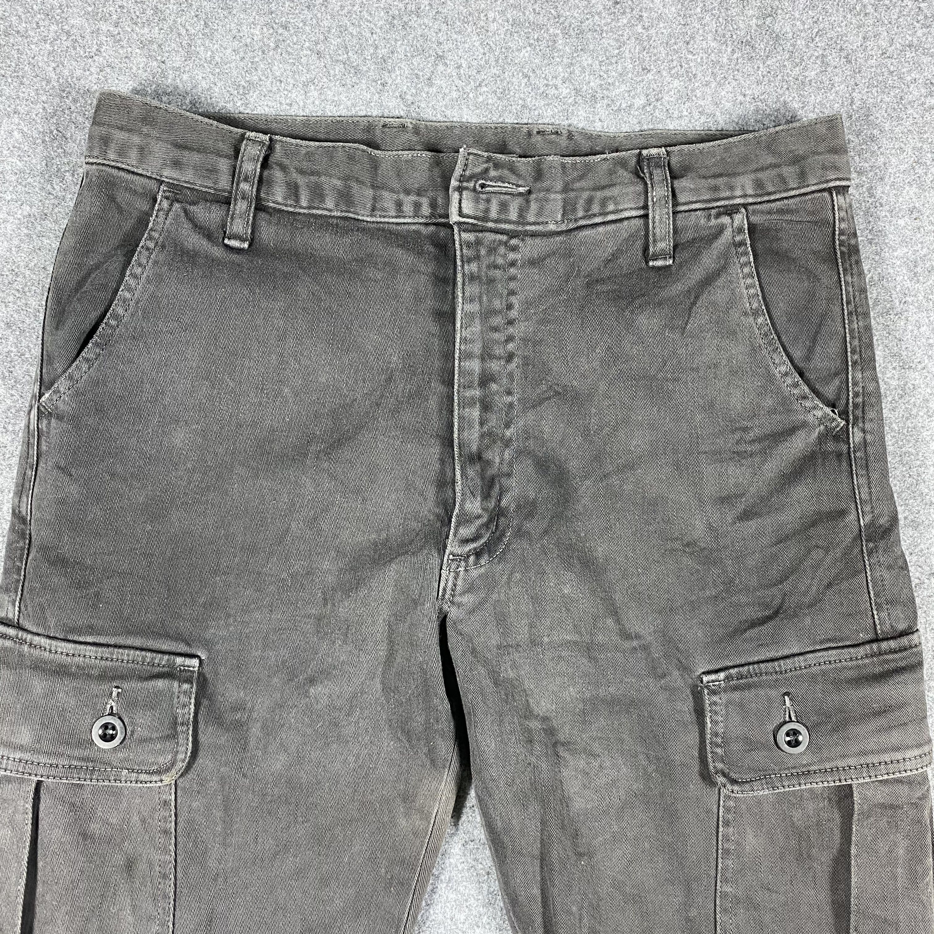 Japanese Brand Japanese Brand Faded Multipocket Tactical Cargo Pants Size US 29 - 2 Thumbnail