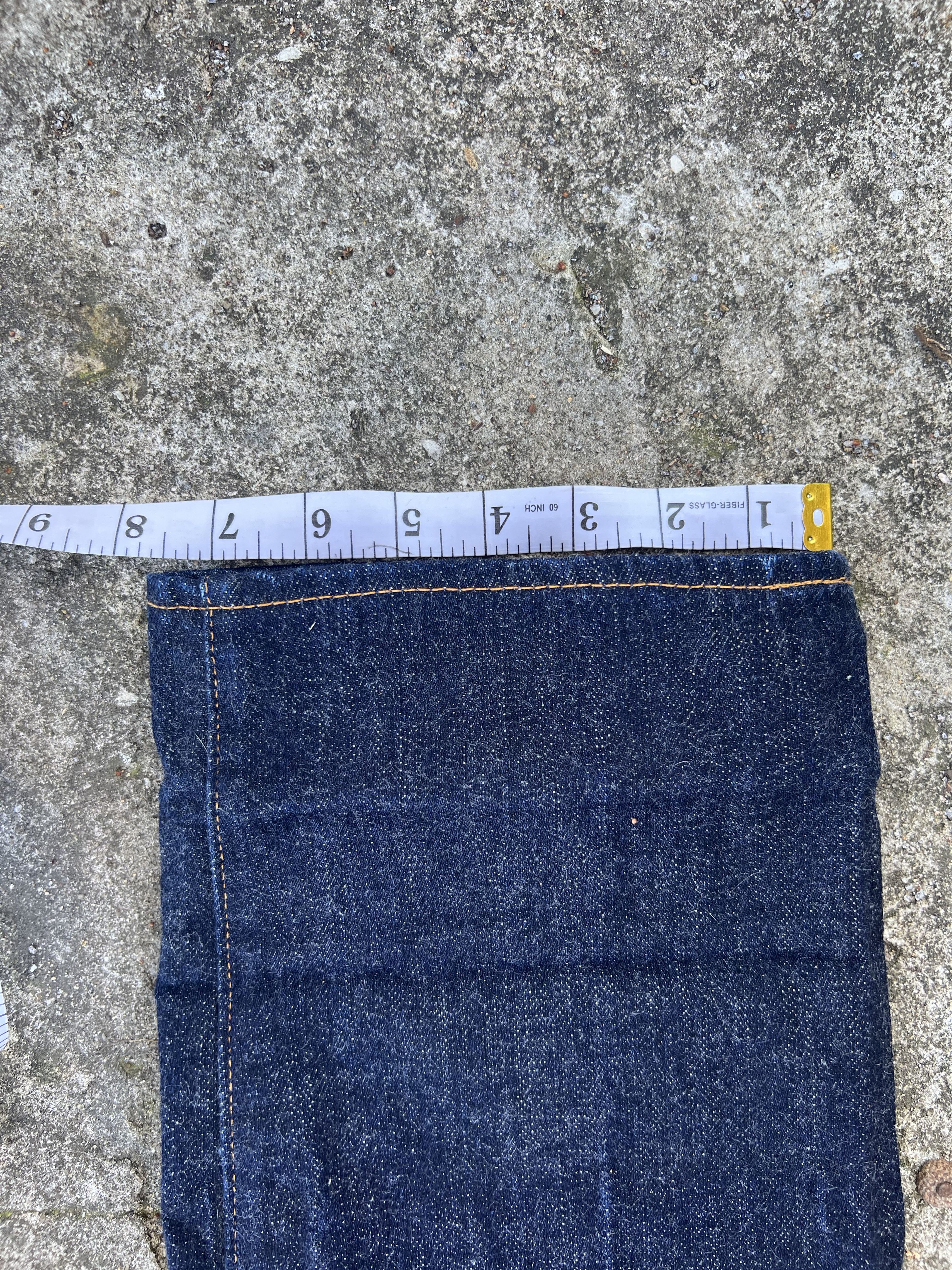 The Flat Head The Flat Head 3009 Made In Japan 14.5oz Selvedge Jeans 33x36 Size US 33 - 10 Thumbnail