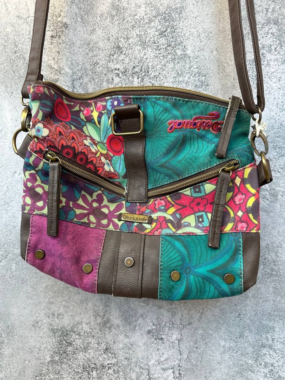 Desigual Desigual Purse Bag Crossbody Travel Handbag Clutch Tote Size ONE SIZE - 2 Thumbnail