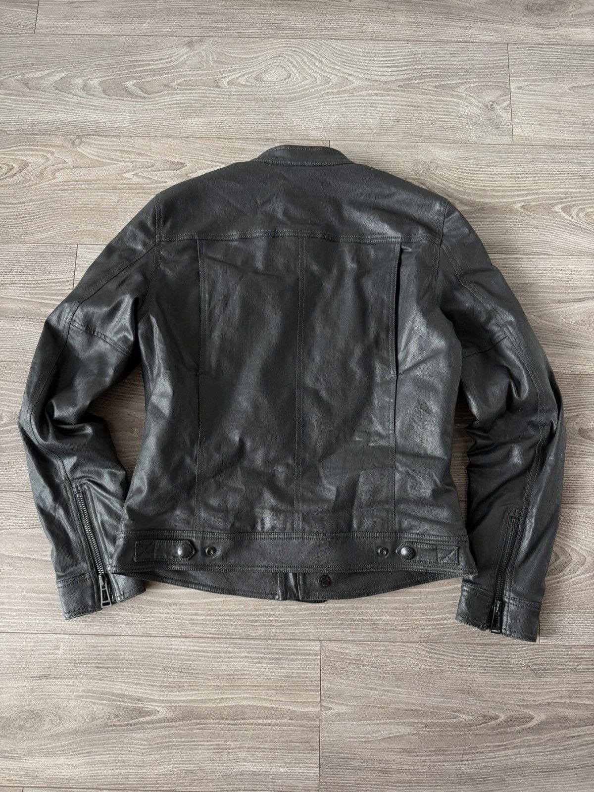 Belstaff Belstaff Waxed Cotton Moto Racer Bomber Jacket Size US M / EU 48-50 / 2 - 23 Thumbnail