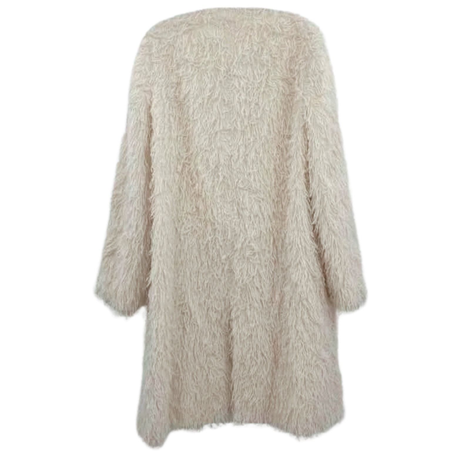 Helmut Lang Helmut Lang Wool-Blend Fringe Coat, Size XS Size XS / US 0-2 / IT 36-38 - 10 Thumbnail