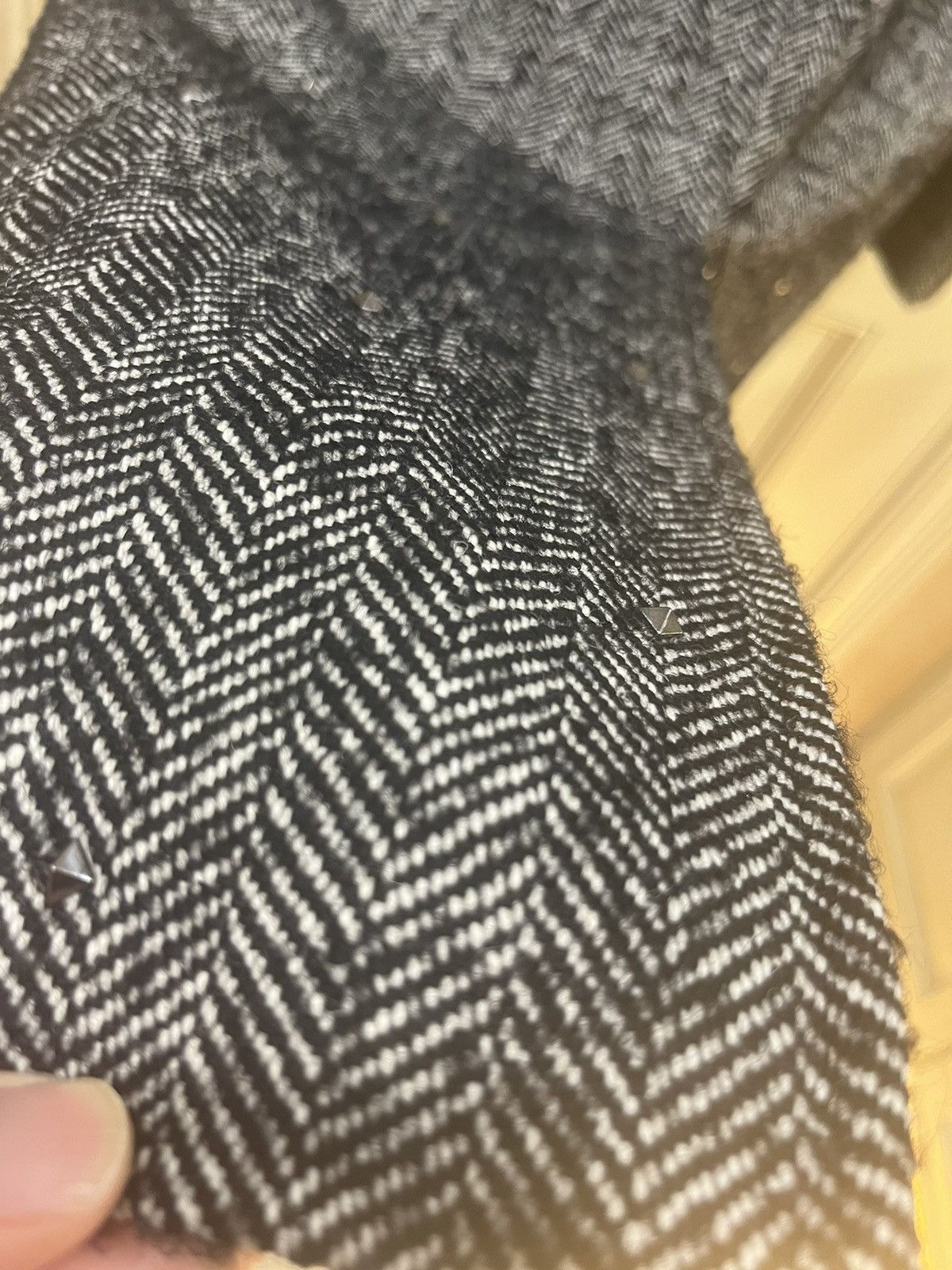 Valentino Valentino Garavani Herringbone single-breasted Coat size 44 Size US S / EU 44-46 / 1 - 14 Thumbnail