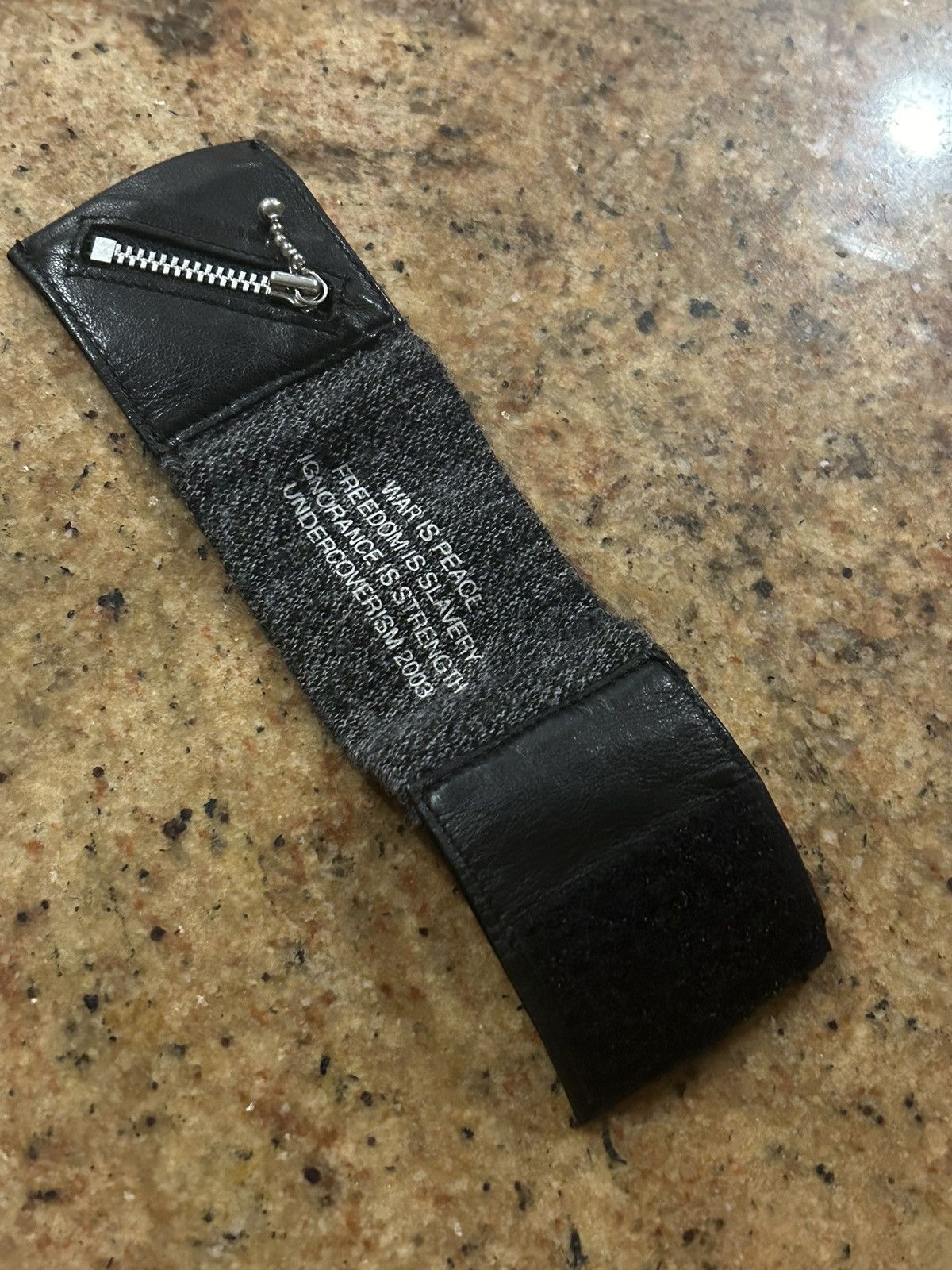 Jun Takahashi Undercover leather wristband bracelet Size ONE SIZE - 4 Thumbnail