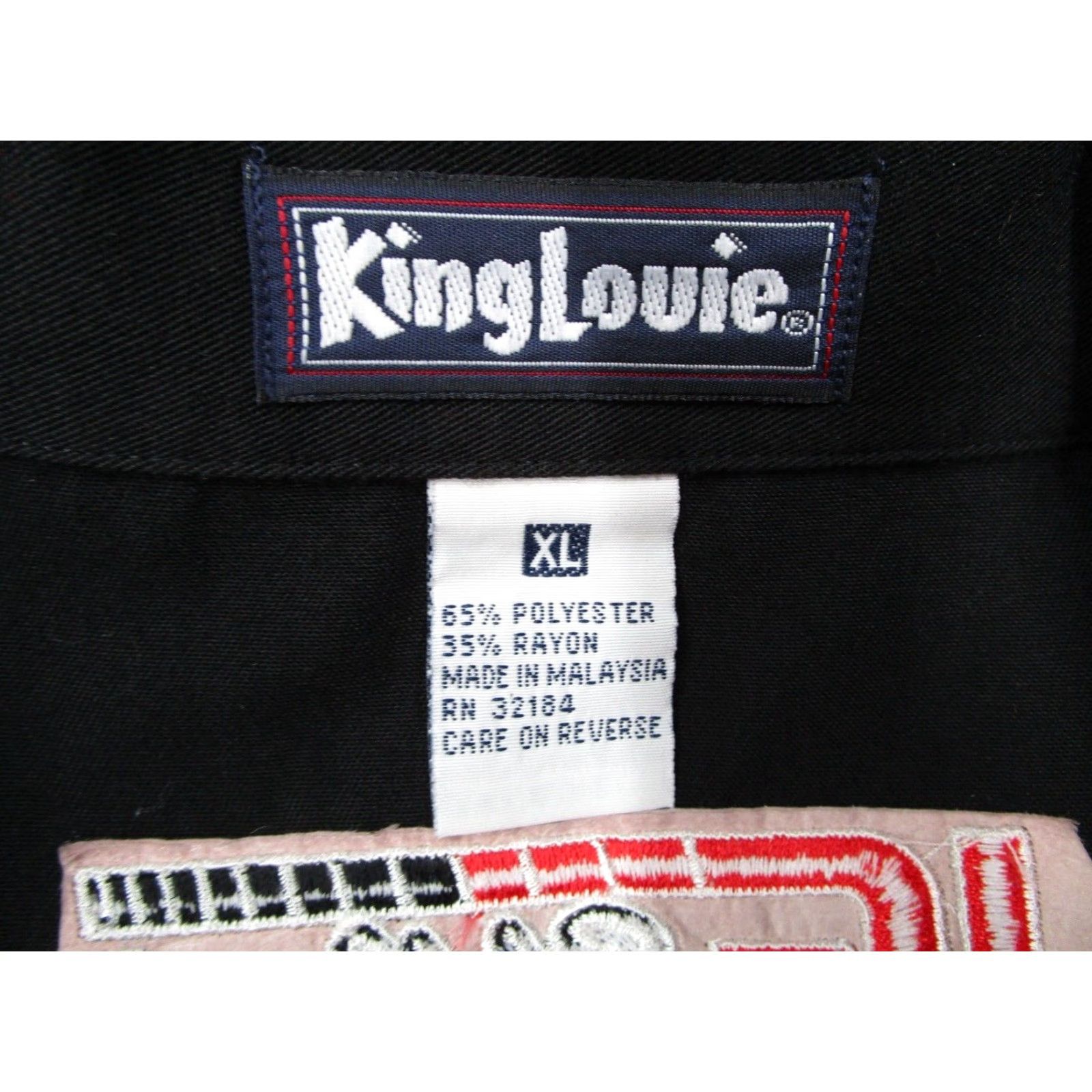 Vintage VINTAGE King Louie Shirt Mens XL Red Button-Up Bowling Edelbrock Race Size US XL / EU 56 / 4 - 3 Thumbnail