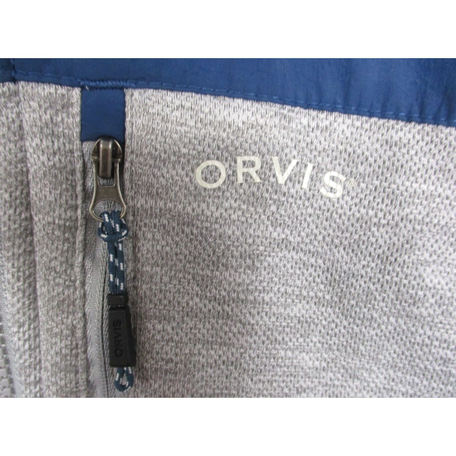 Orvis Orvis Jacket Blue L Men Fleece Lined Full Zip Mock Neck Colorblock Size US L / EU 52-54 / 3 - 2 Thumbnail