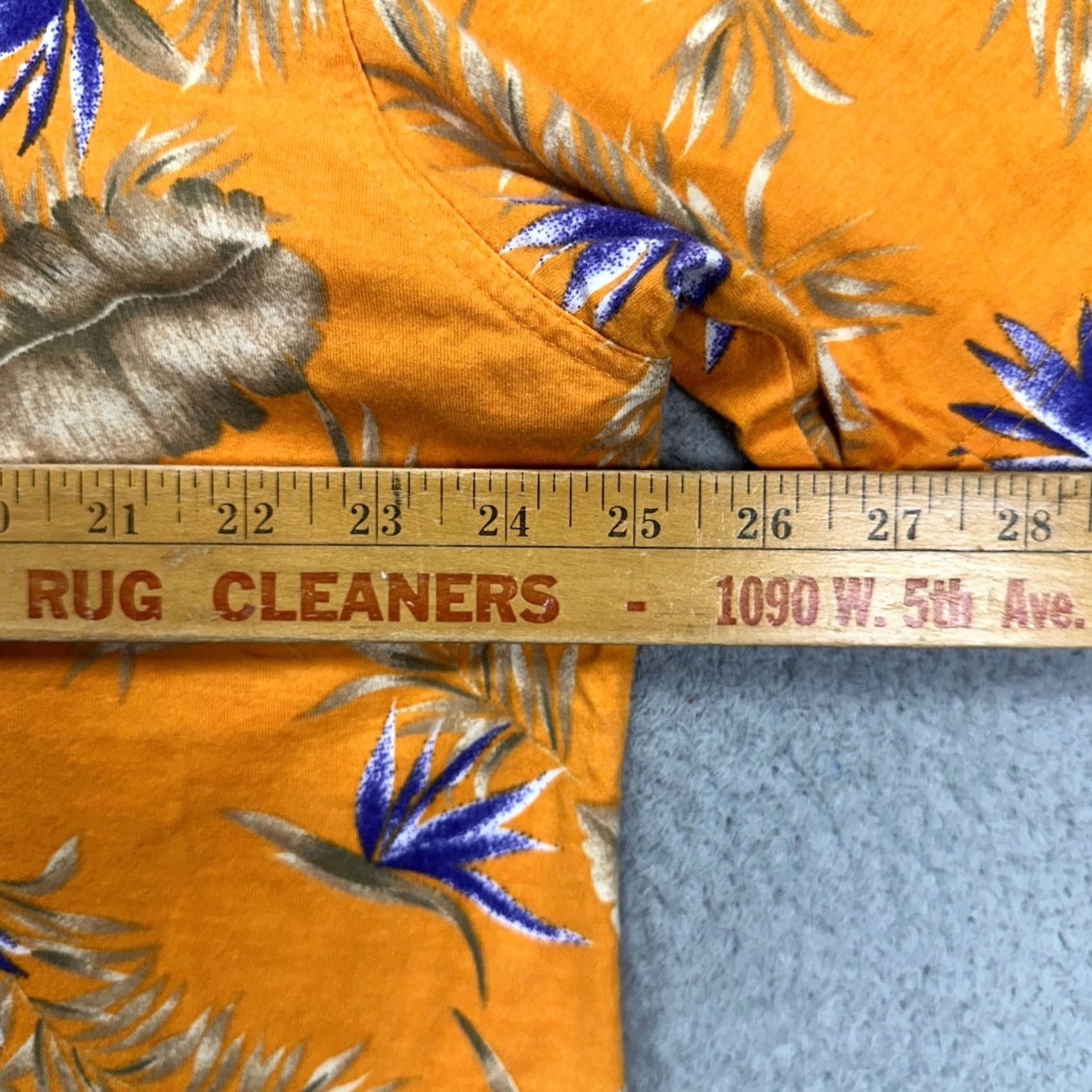Vintage Greg Norman Mens Polo Shirt XL Yellow Blue Floral Short Sleeve Rugby 100% Cotton Size US XL / EU 56 / 4 - 7 Thumbnail