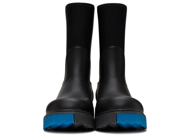 Off-White o1y0225 Ankle Boots in Black Size US 8 / EU 41 - 3 Thumbnail