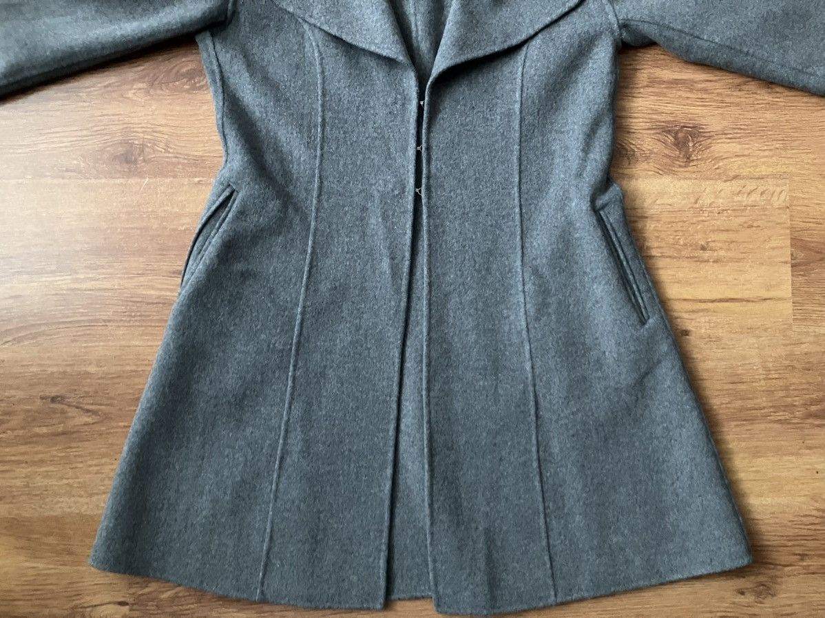 Vintage Grey Vintage Cigno Nero Coat Wool Casual Flared Size M / US 6-8 / IT 42-44 - 5 Thumbnail