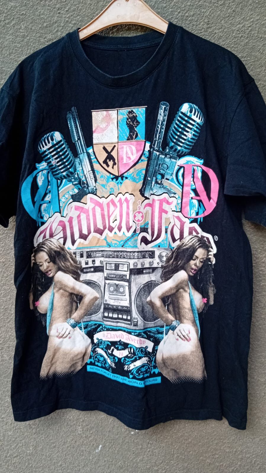 Other Hidden Face by David Averdy Double Sided t-shirt sz M Size US M / EU 48-50 / 2 - 2 Thumbnail