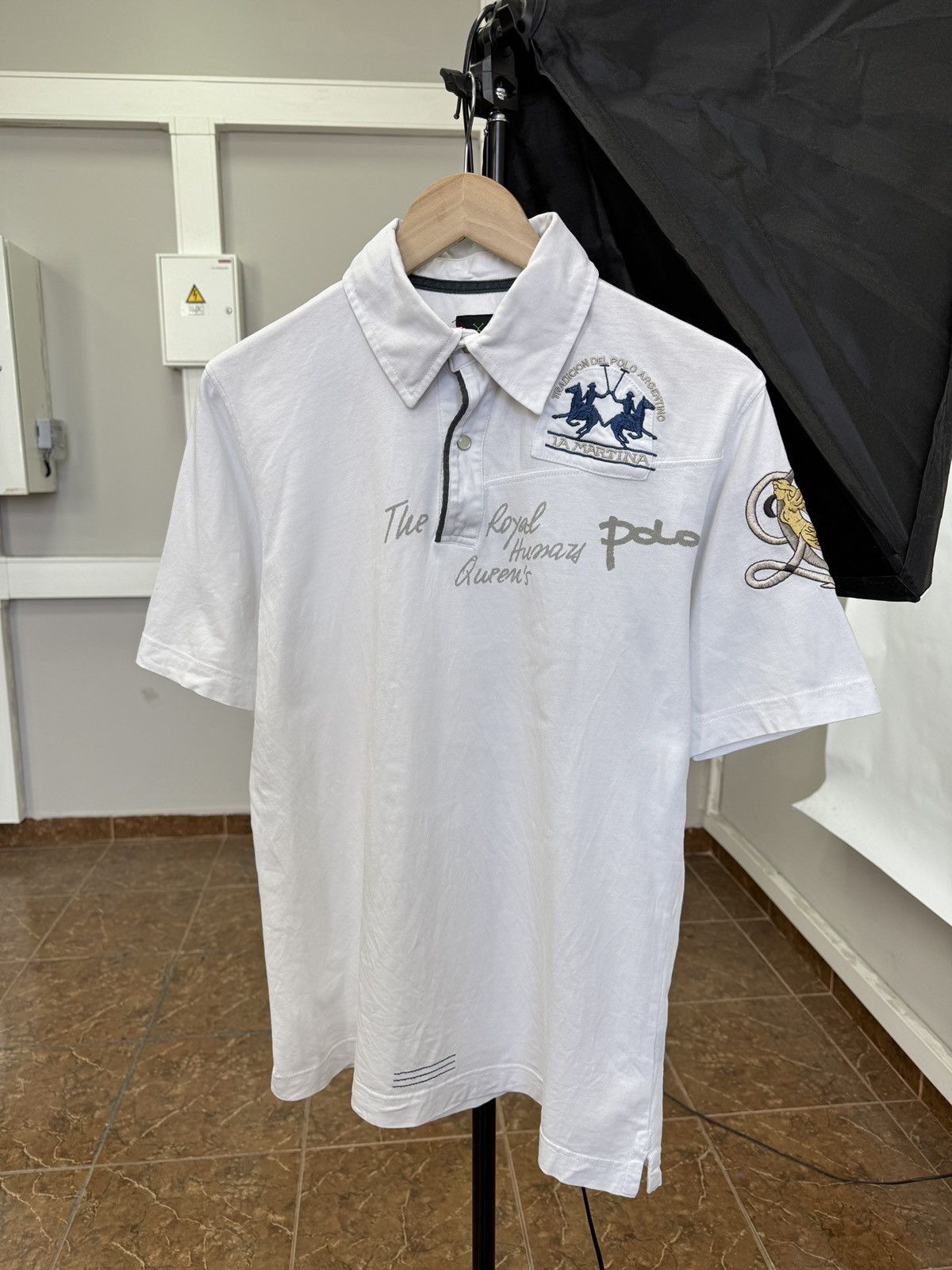 La Martina 🇦🇷 Vintage La Martina Buenos Aires Polo T-Shirt Rare Y2K Size US L / EU 52-54 / 3 - 2 Thumbnail