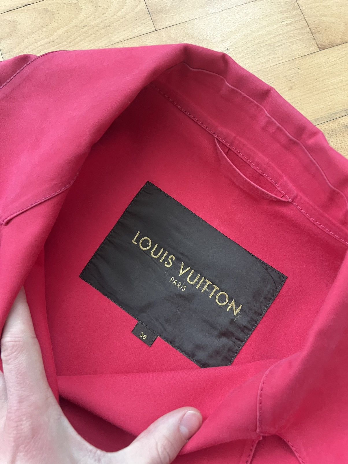 Louis Vuitton Louis Vuitton candy pink mackintosh coat Size S / US 4 / IT 40 - 3 Thumbnail