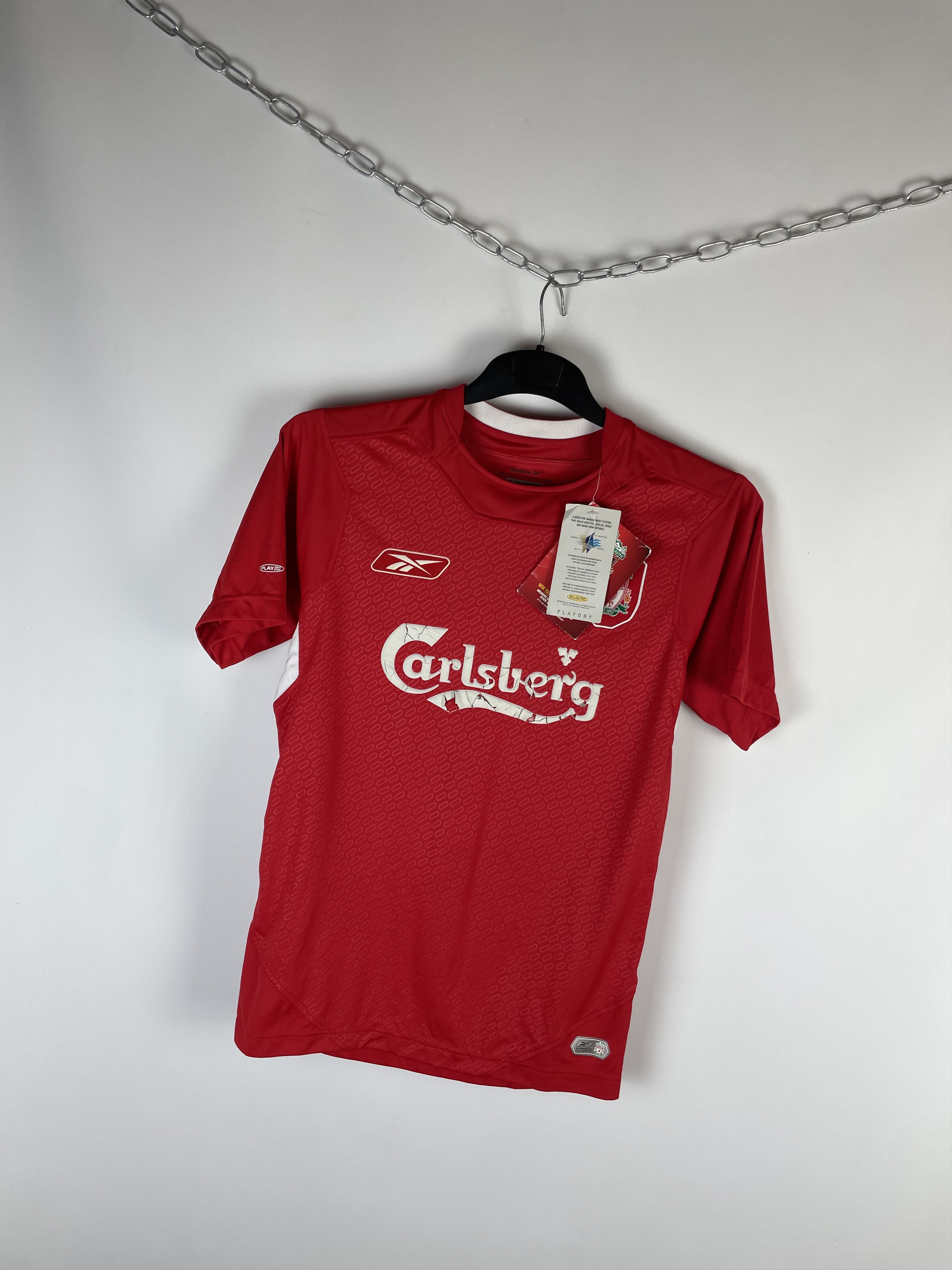 Reebok Liverpool Reebok soccer jersey carlsberg vintage Size US S / EU 44-46 / 1 - 2 Thumbnail