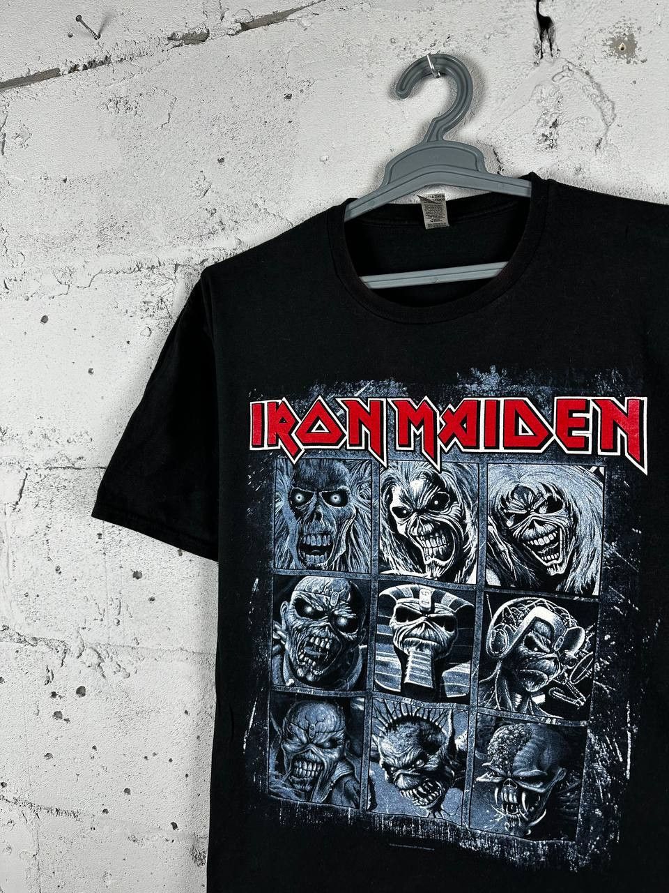 Band Tees × Iron Maiden × Vintage Iron Maiden The Number Of The Beast Rock Band T-Shirt Size US XL / EU 56 / 4 - 3 Thumbnail