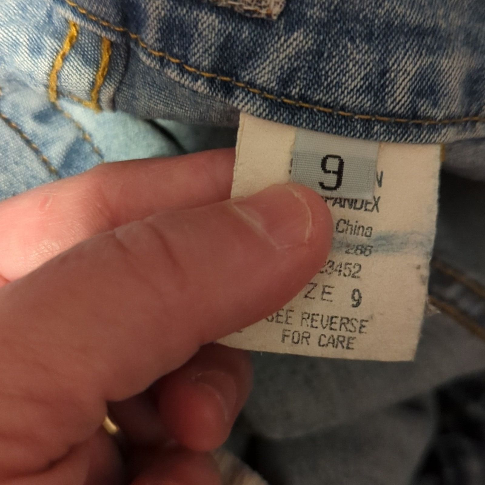 Vintage Vintage Y2K Flare low rise light wash Paris Blues Jeans - 9 Size 29" - 12 Thumbnail