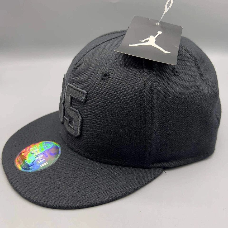 Jordan Brand Air Jordan Hat Men L-XL Black Green Jumpman Snap Back Cap Size ONE SIZE - 3 Thumbnail