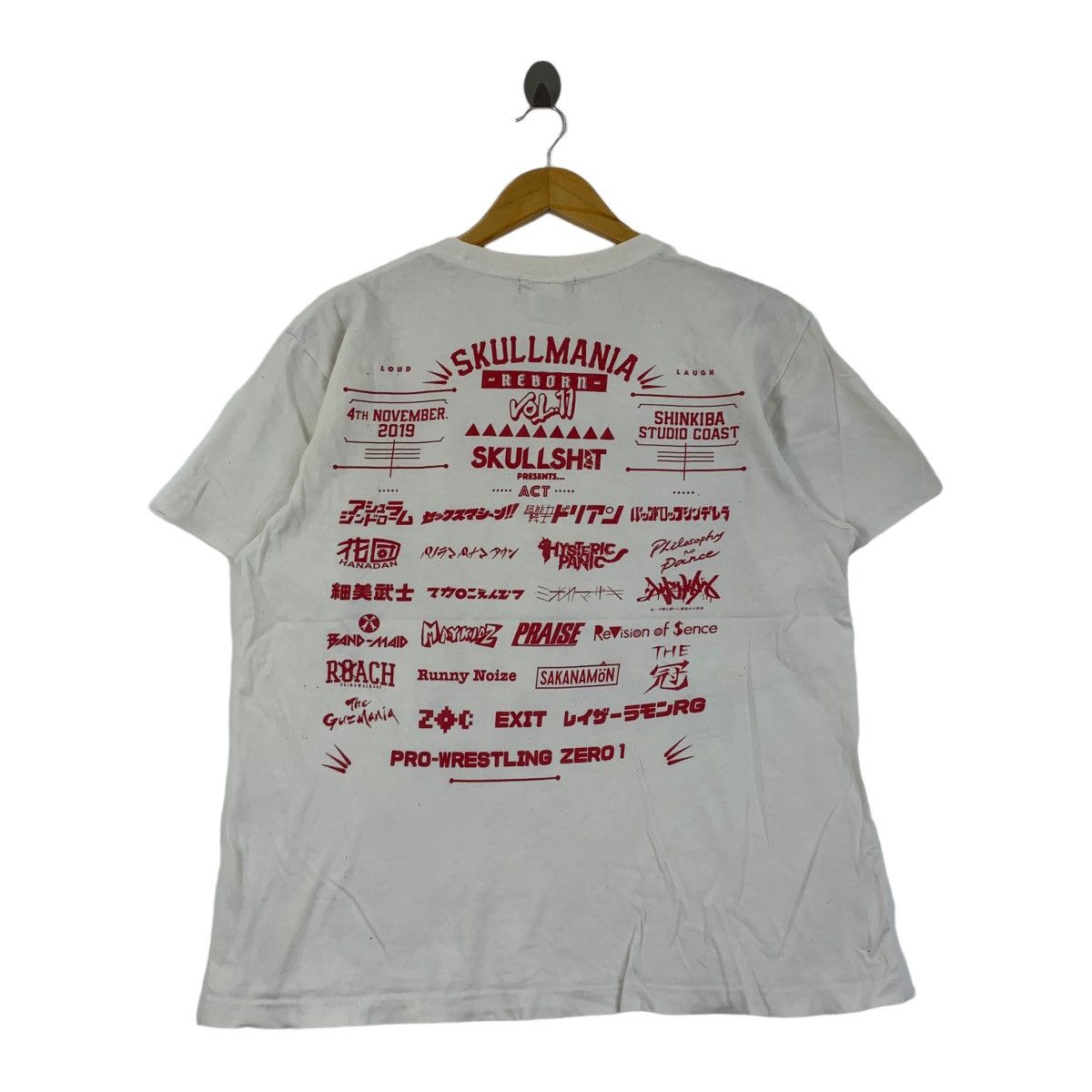 Vintage SKULLSHIT HARDLINER MANIA Graffiti Vol 11 Tee Shirt Size US L / EU 52-54 / 3 - 5 Thumbnail
