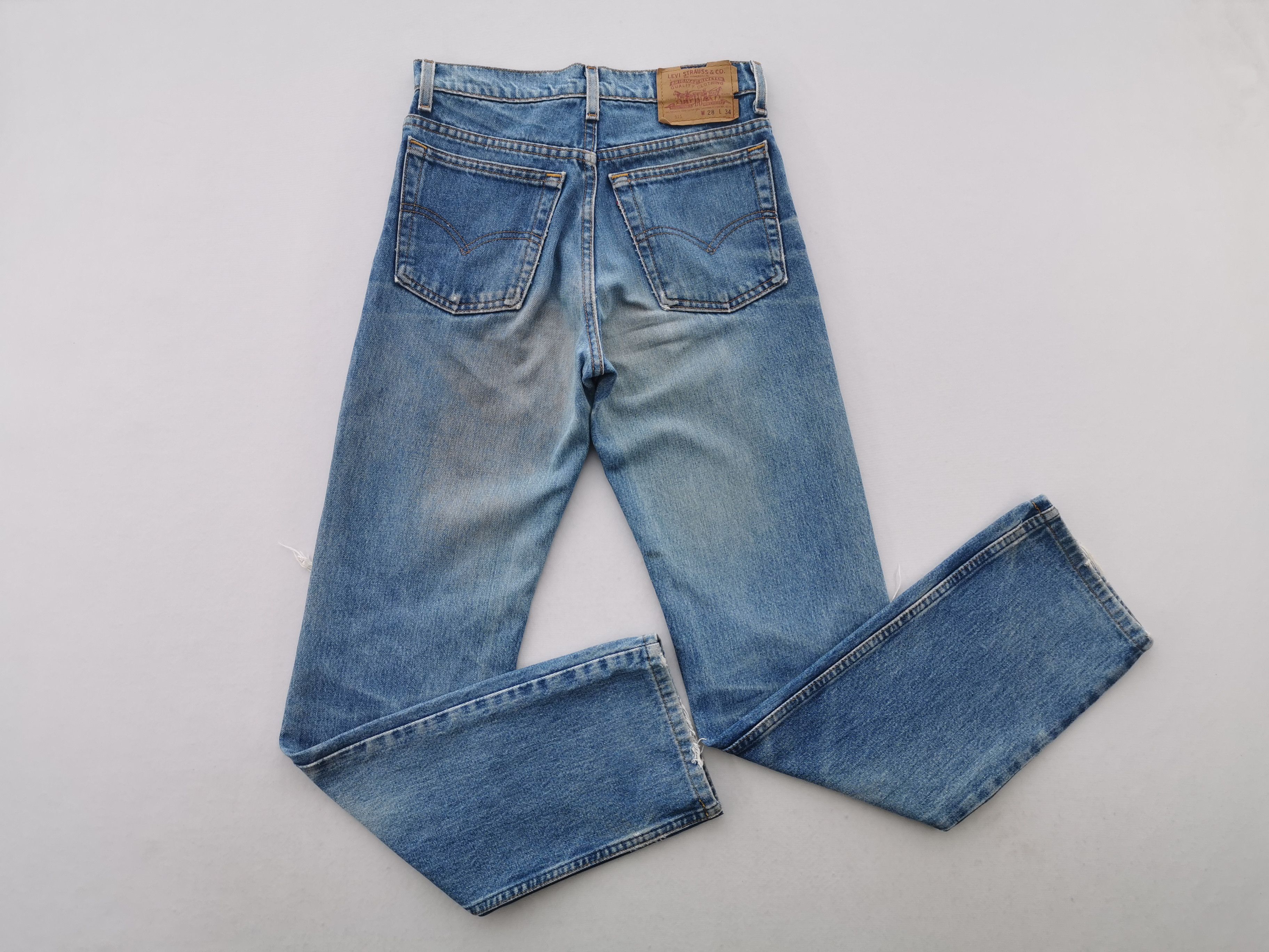 Levi's Distressed Vintage Levis Lot 515 Denim Made In USA Size 29 Size US 29 - 5 Thumbnail
