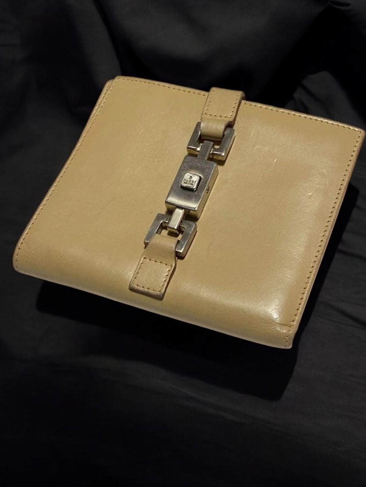 Gucci Gucci - Beige Leather Women's Wallet Size ONE SIZE - 1 Thumbnail